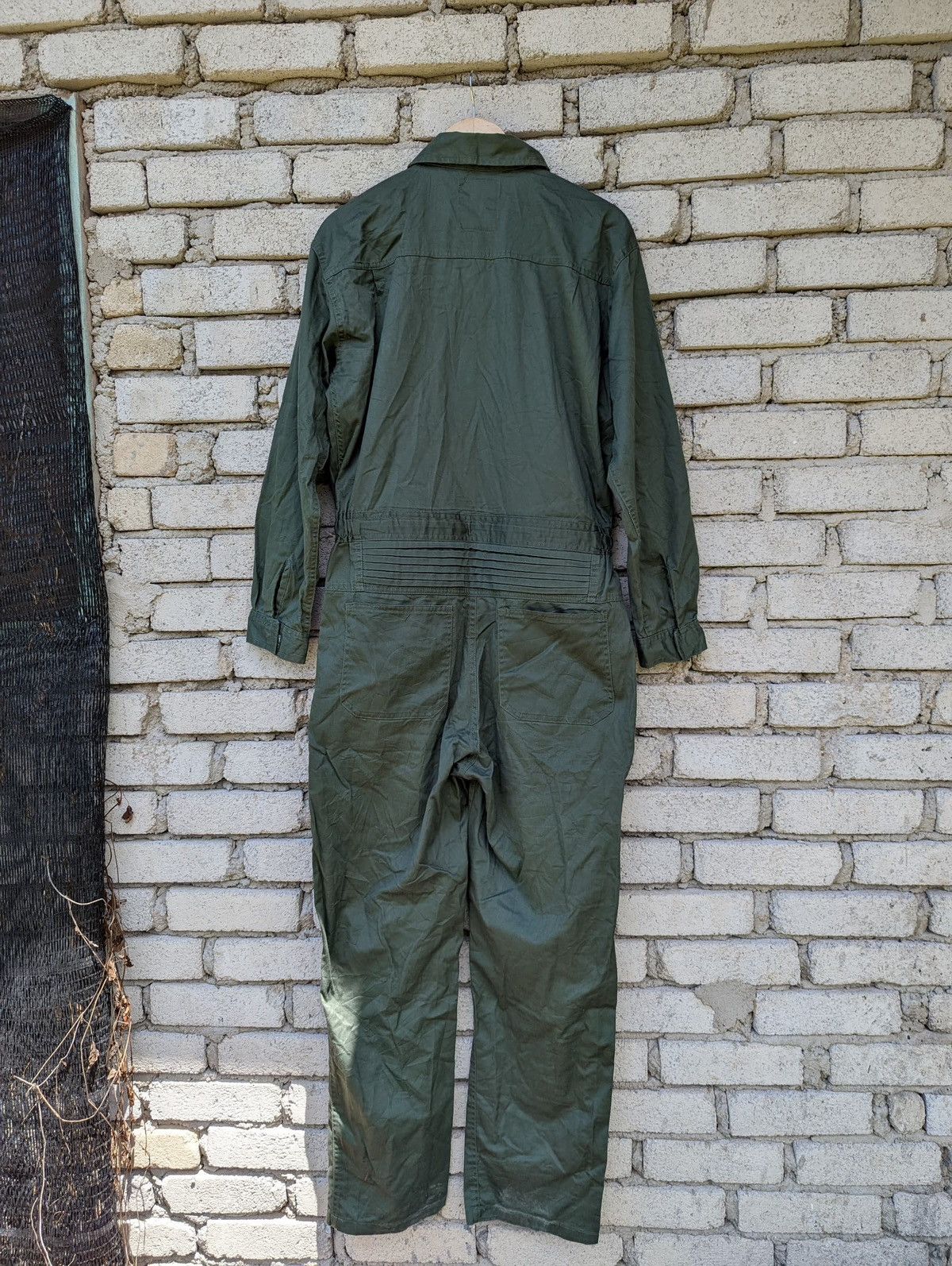 Japanese Brand WM Best Overalls Green Military Size US 36 / EU 52 - 2 Thumbnail
