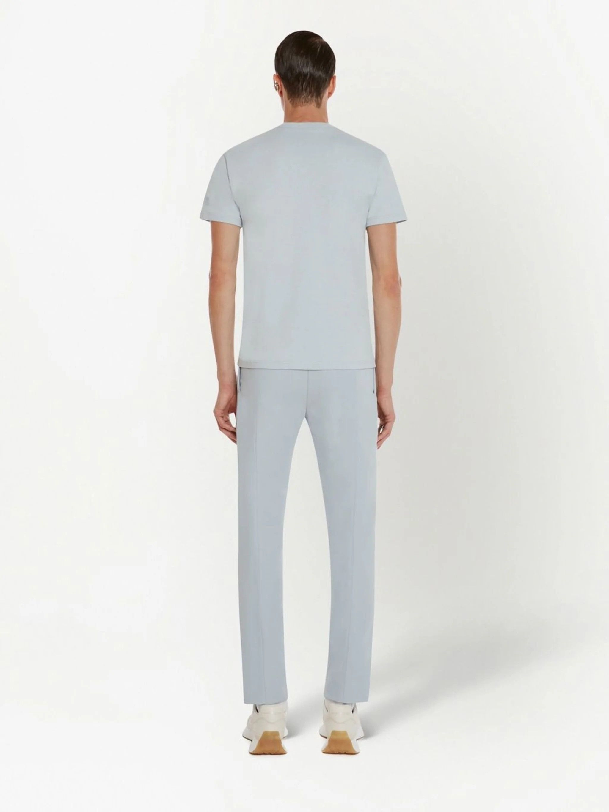 Alexander McQueen o1y1024 Basic-T-Shirt In Sky Blue Size US S / EU 44-46 / 1 - 4 Thumbnail