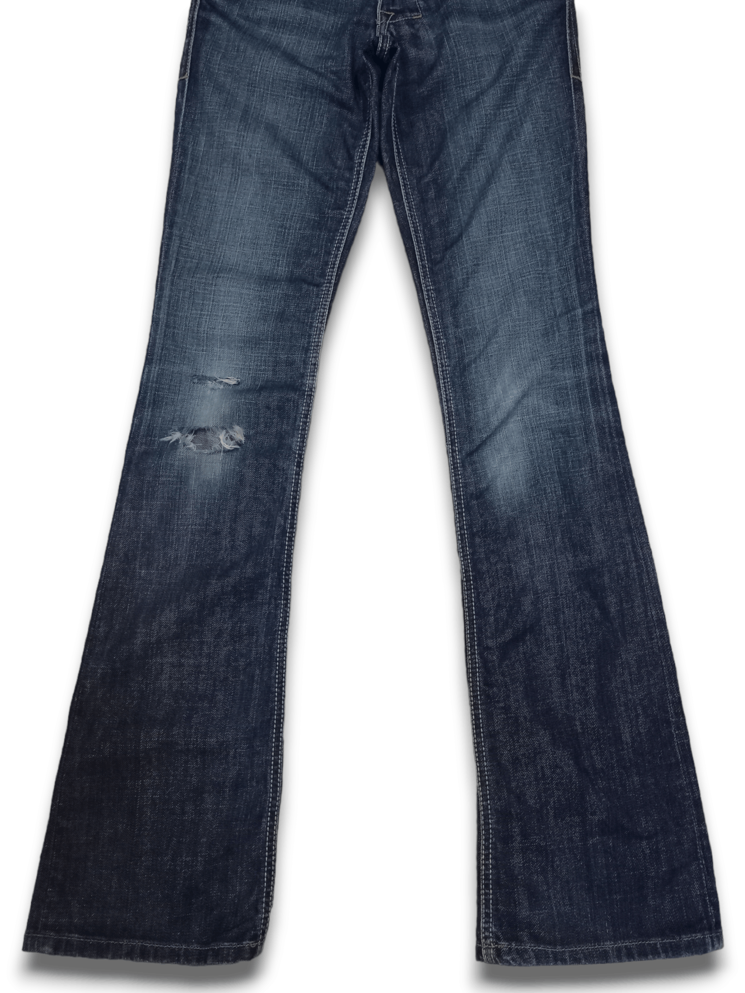 William Rast Vintage William Rast Faded Blue Wash Lean Flare Jeans 27x34 Size US 27 - 6 Thumbnail