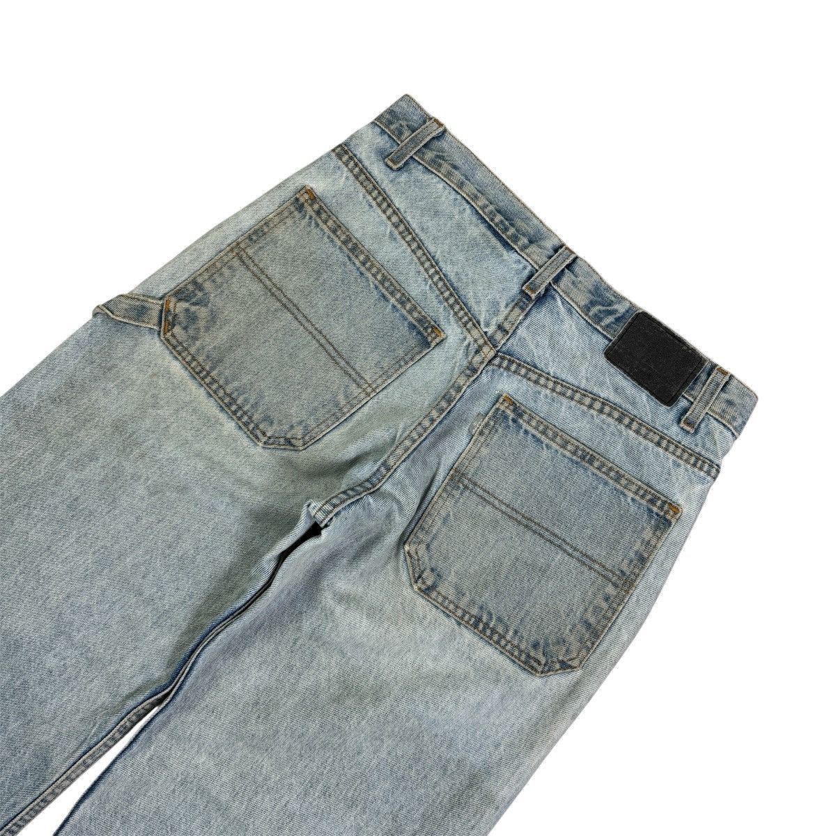 Levi's 1990s Levis - Washed Blue Wide Jeans Size US 30 / EU 46 - 5 Thumbnail