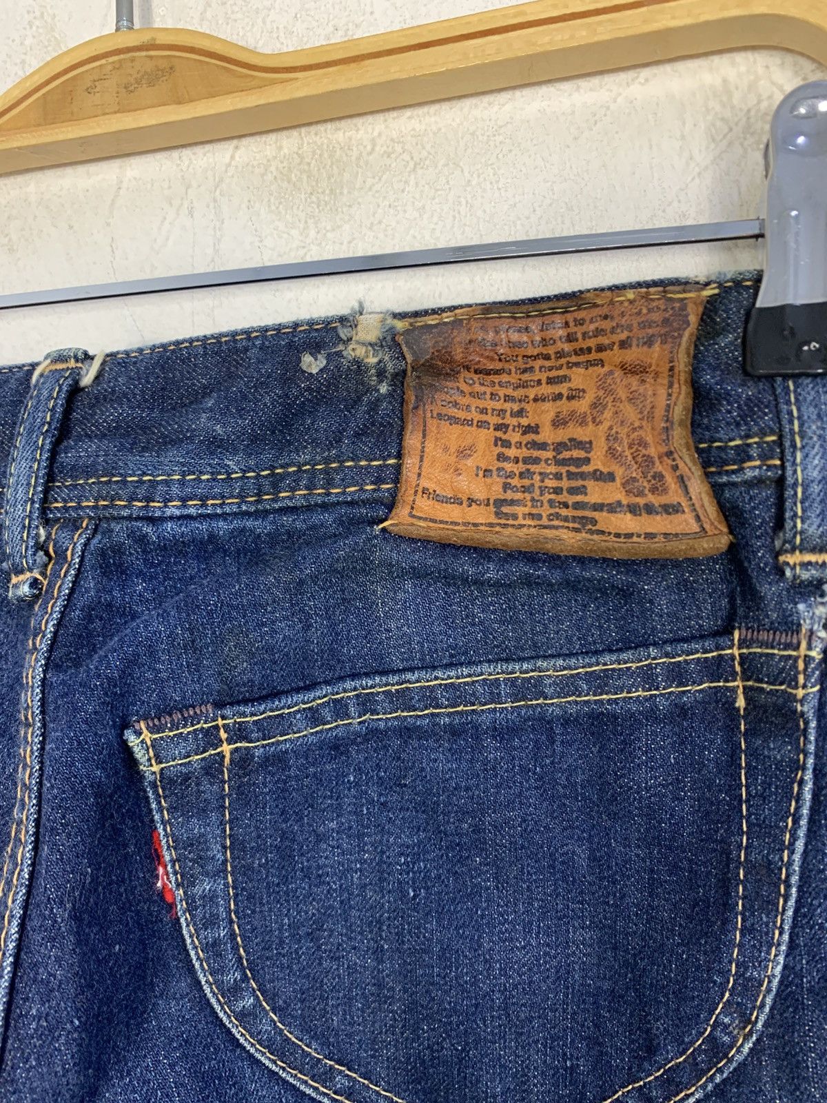 The Changeling 90s The Changeling Indigo Selvedge Denim Straight Cut Size US 28 / EU 44 - 6 Thumbnail