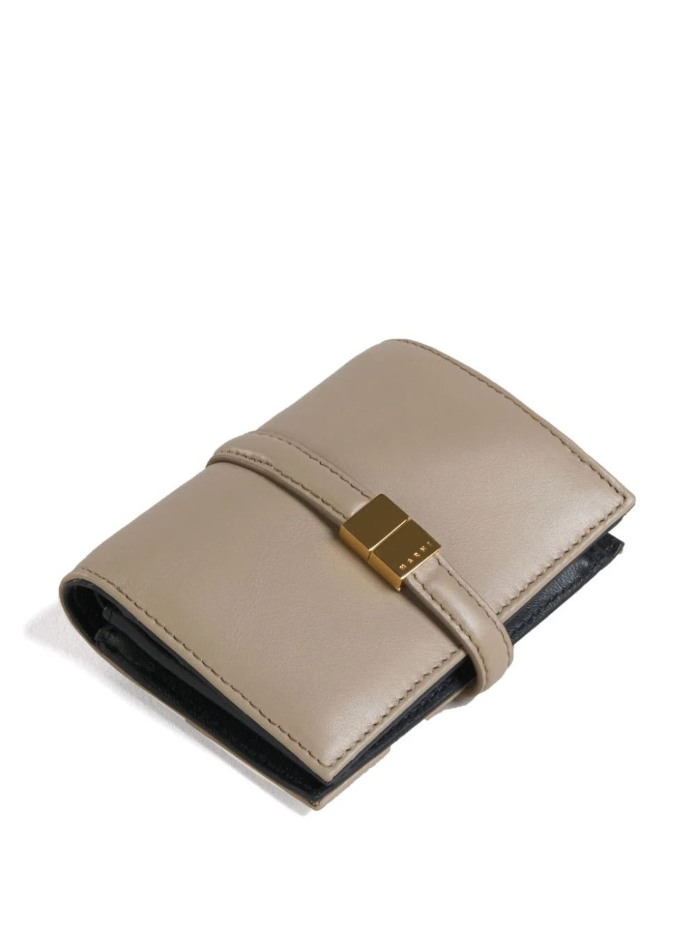 Marni o1srvl11e0624 Size: OS / Wallet in Beige/Black Size ONE SIZE - 2 Thumbnail