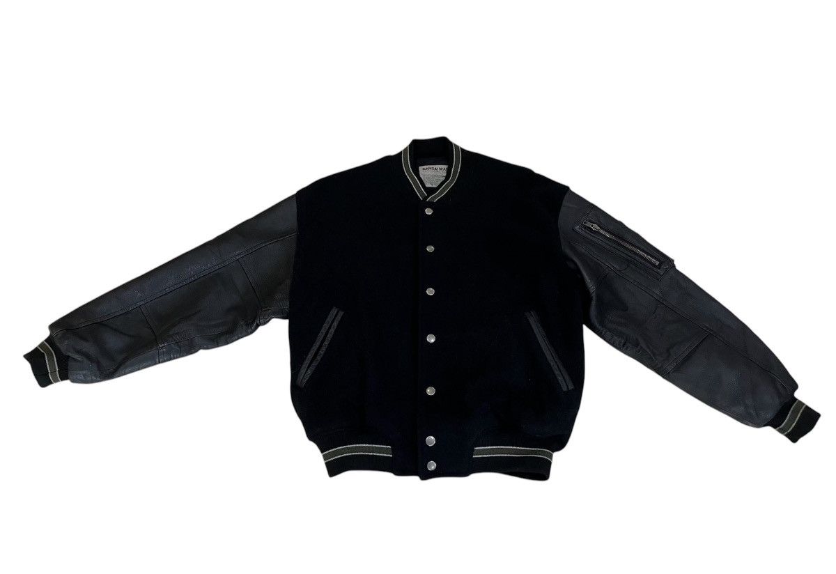 Kansai Yamamoto 90s KANSAI YAMAMOTO STADIUM JACKET VARSITY BOMBER JACKET Size US L / EU 52-54 / 3 - 14 Thumbnail