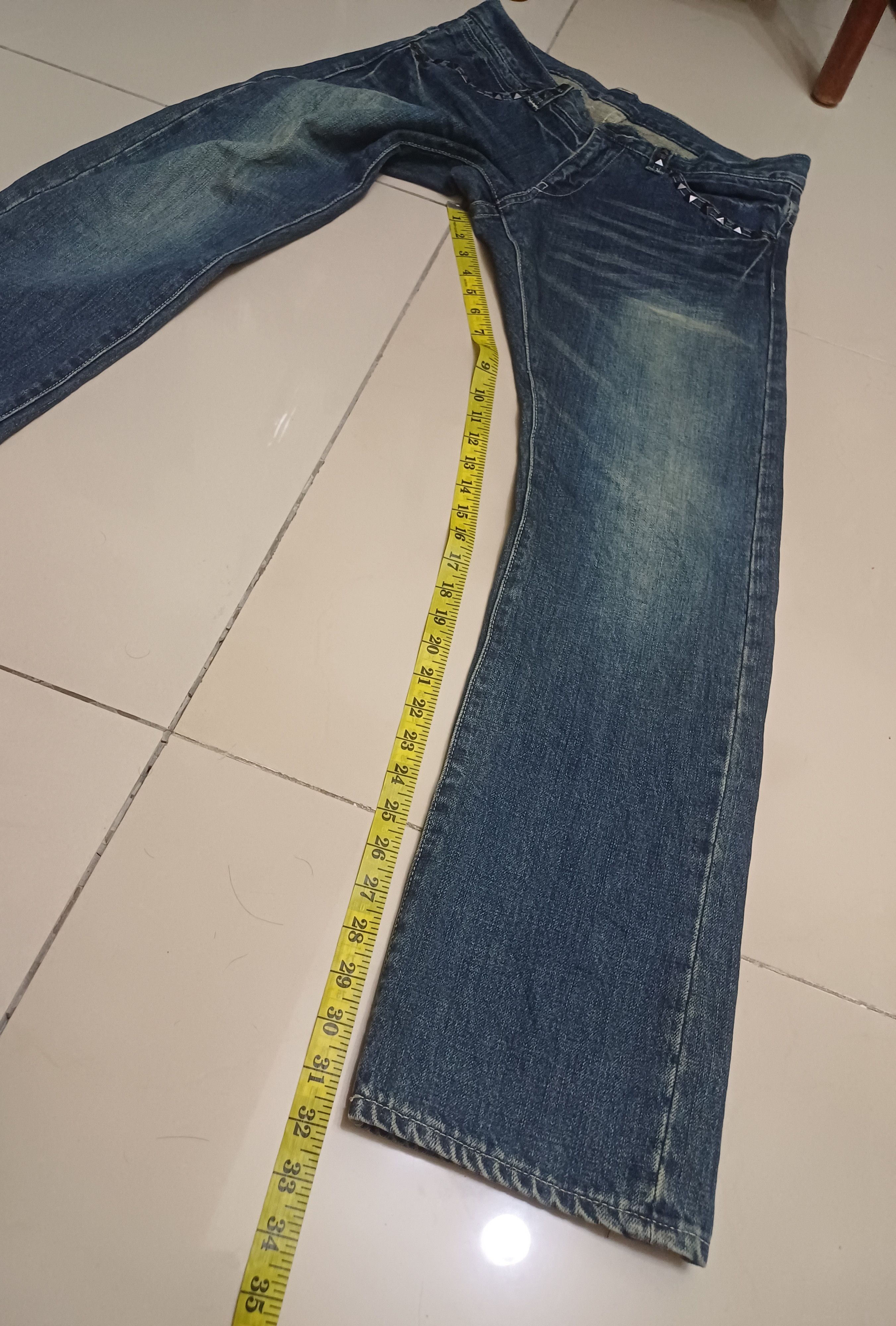Other Studed design jeans 🔥 BEAMS 🔥 low rise Size US 32 / EU 48 - 21 Thumbnail