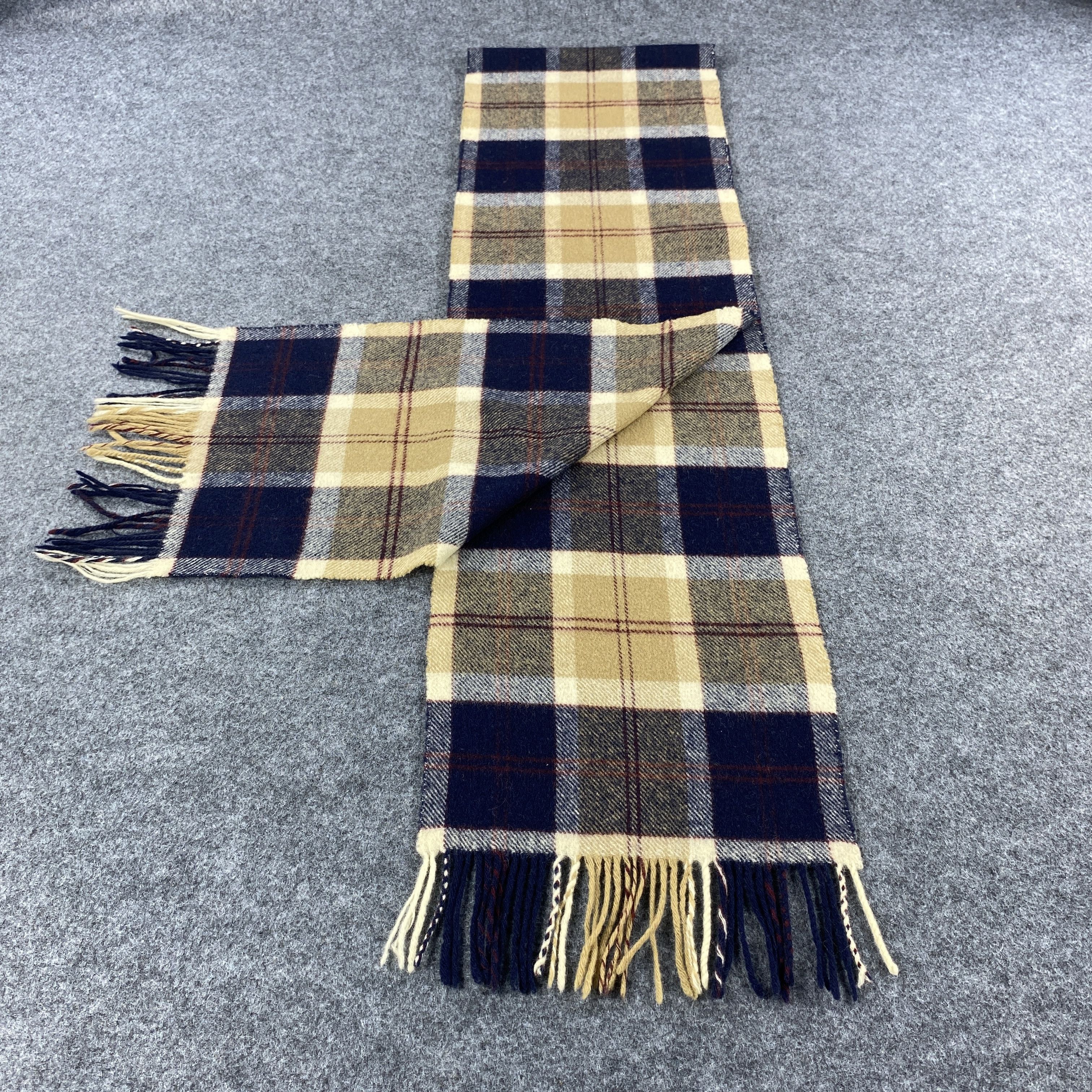 Vintage Glen Prince Scarf # Muffler # Neckwear # D555 Size ONE SIZE - 4 Thumbnail