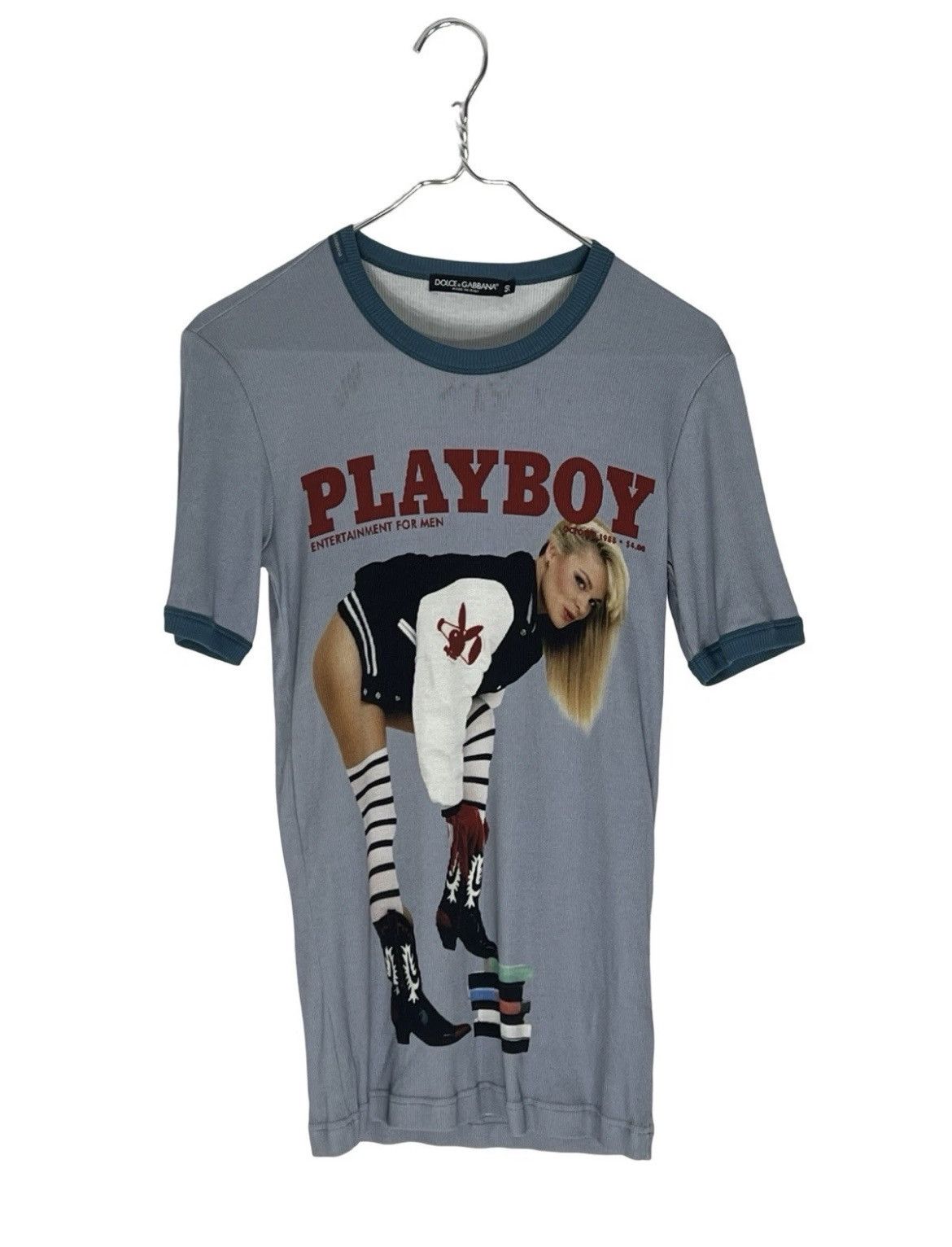 Dolce & Gabbana Dolce & Gabbana X Playboy Short Sleeve T-Shirt 50 Men's Size US M / EU 48-50 / 2 - 1 Thumbnail