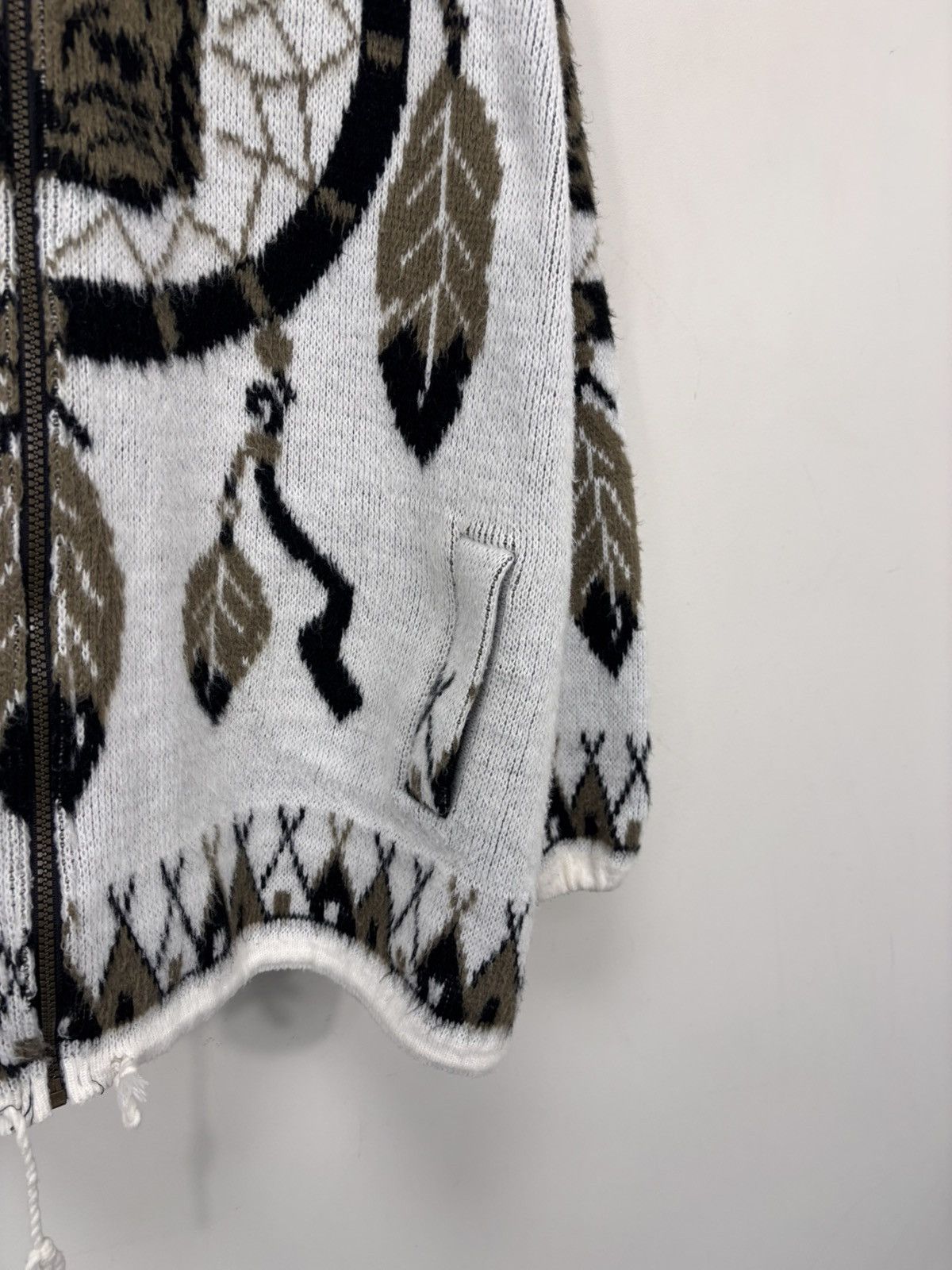 Other Vintage Tejidos Artesanias Tuntaquimba Indian Wool Jacket Size US L / EU 52-54 / 3 - 6 Thumbnail