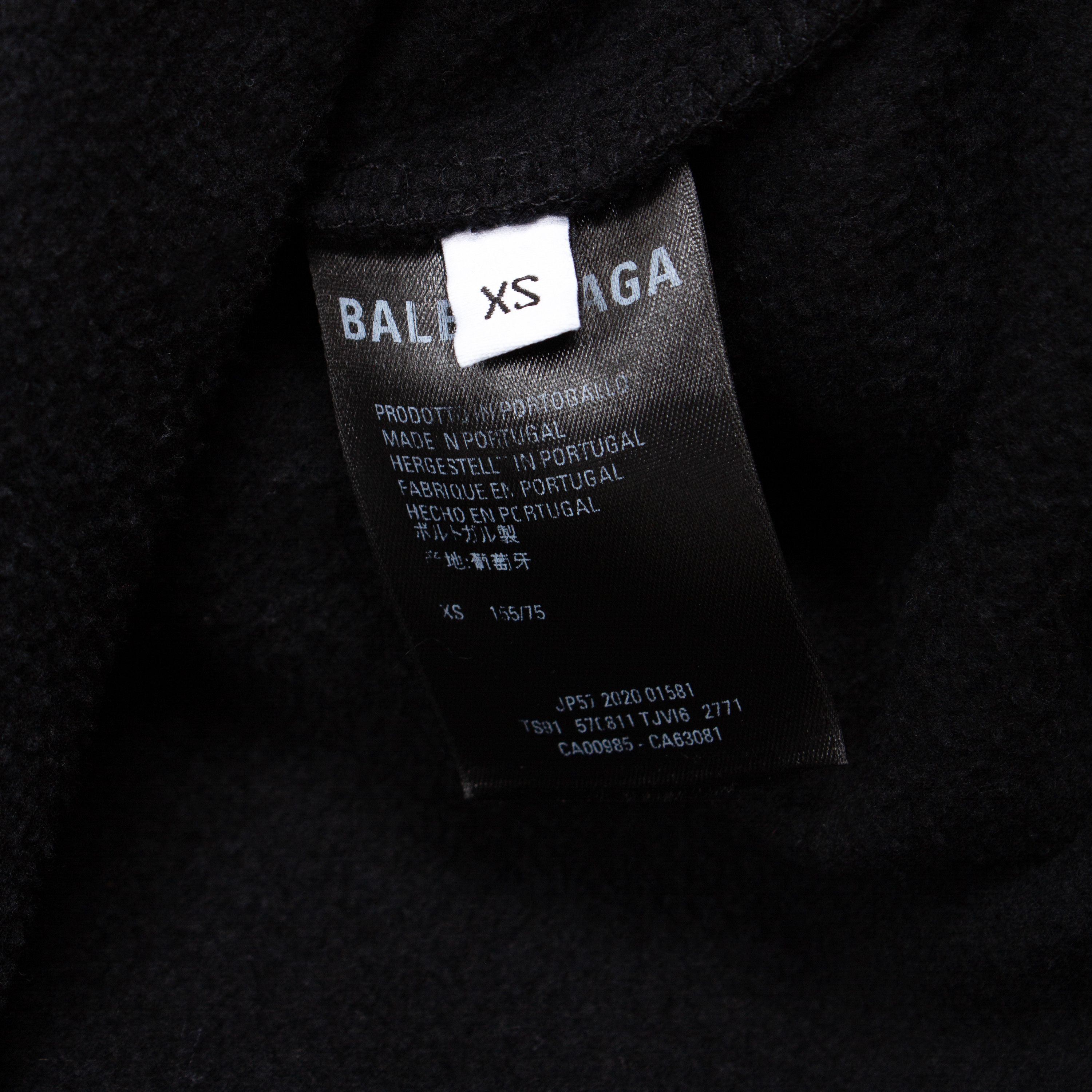 Balenciaga BALENCIAGA LANGUAGE HOODIE Size US XS / EU 42 / 0 - 5 Thumbnail