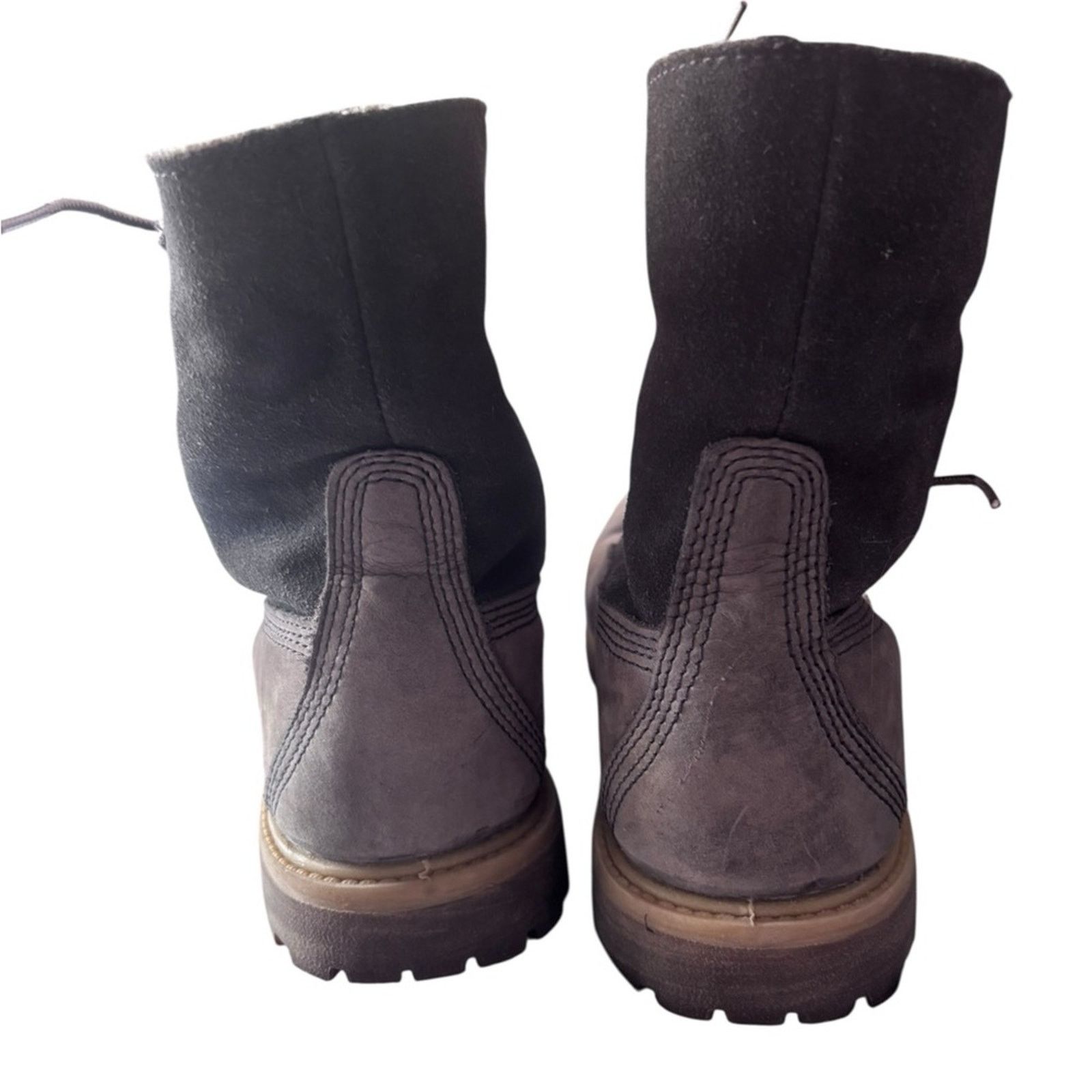 Timberland Timberland Women's Authentics Teddy Fleece Fold-Down Boots Size US 7.5 / IT 37.5 - 3 Thumbnail