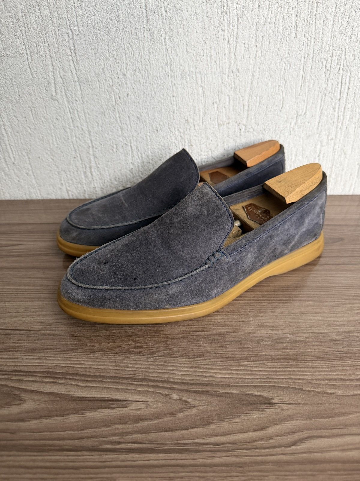 Loro Piana Suede summer walk loafers Size US 8 / EU 41 - 1 Thumbnail