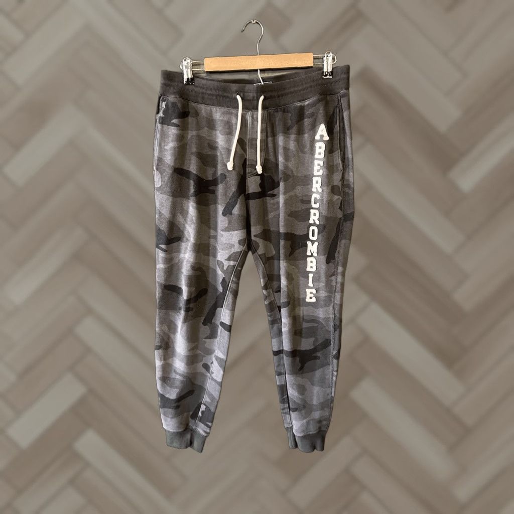 Abercrombie & Fitch Abercrombie & Fitch Womens Jogger Pants Drawstring Black M Size 32" / US 10 / IT 46 - 1 Thumbnail