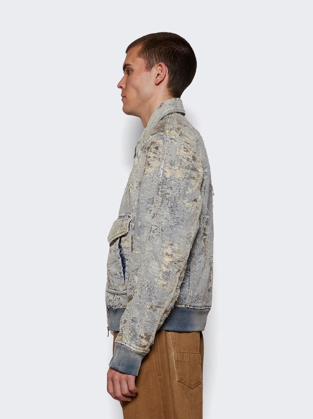 Diesel o1mle0426 D-Muddy Jacket in Gray Size US M / EU 48-50 / 2 - 4 Thumbnail