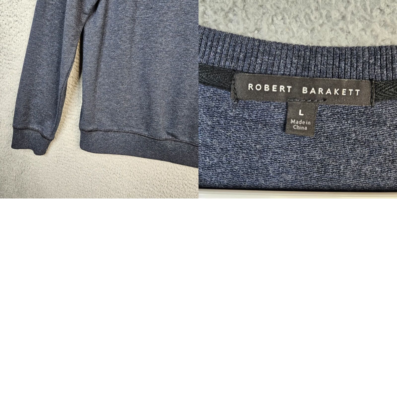 Vintage Robert Barakett Men’s Stalworth Sweatshirt Pullover Dark Gray Size L Size US L / EU 52-54 / 3 - 8 Thumbnail