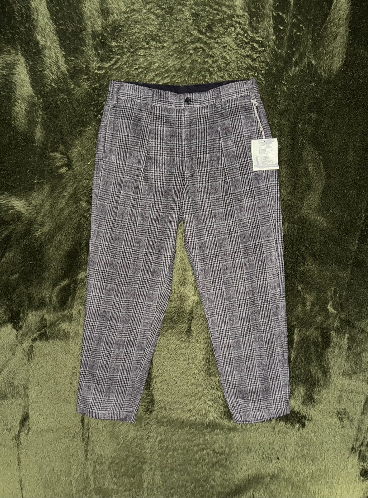 Engineered Garments [M] Engineered Garments Carlyle Check Wool Trousers Plaid Size US 34 / EU 50 - 1 Thumbnail