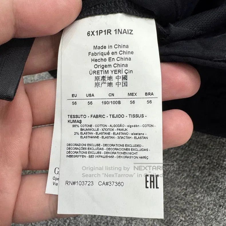 Emporio Armani Emporio Armani Solid Color Casual Pants. Size US 36 / EU 52 - 3 Thumbnail