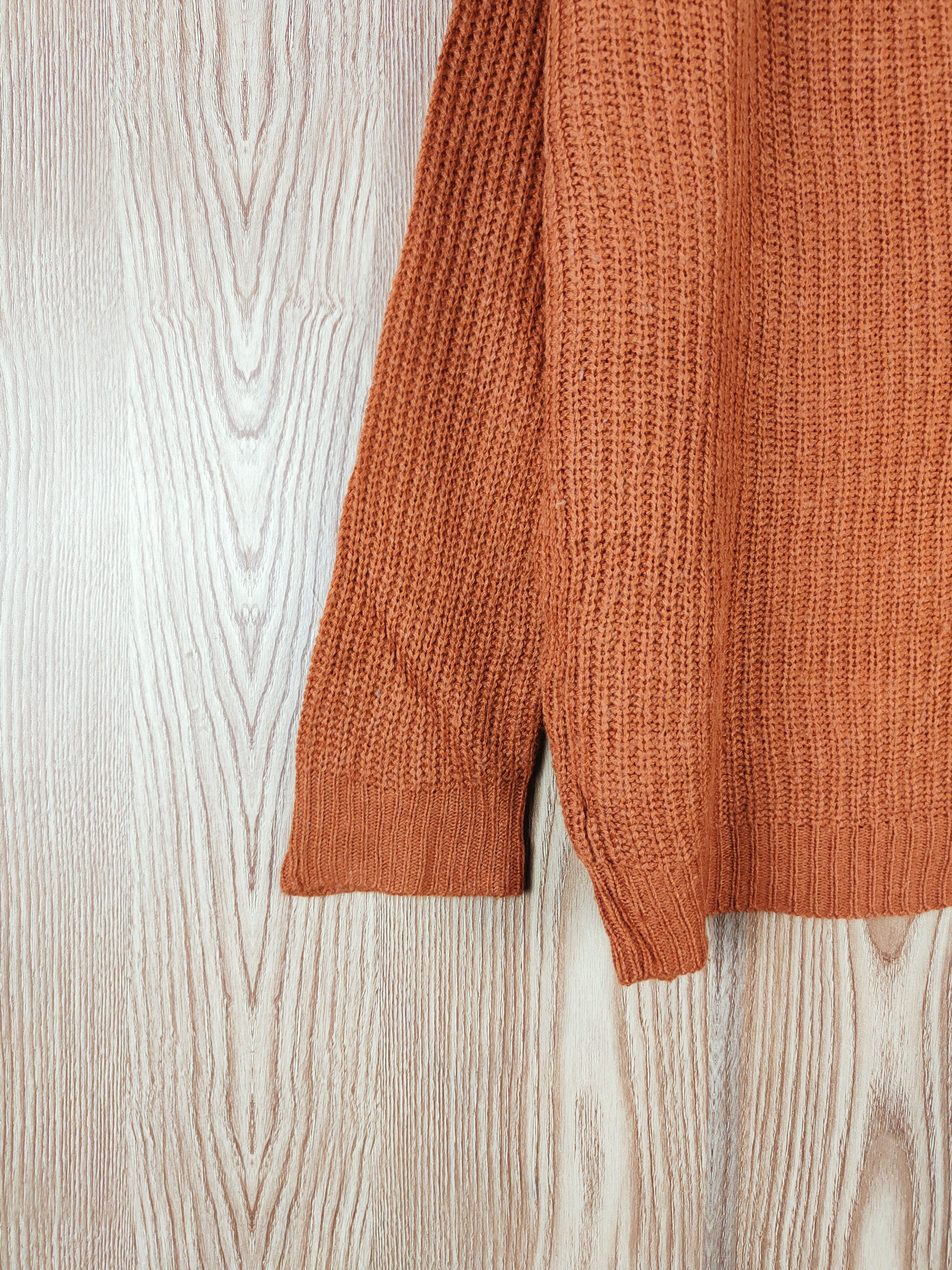 Japanese Brand Gorge Brown Knitwear Sweatshirts #W350 Size US L / EU 52-54 / 3 - 4 Thumbnail