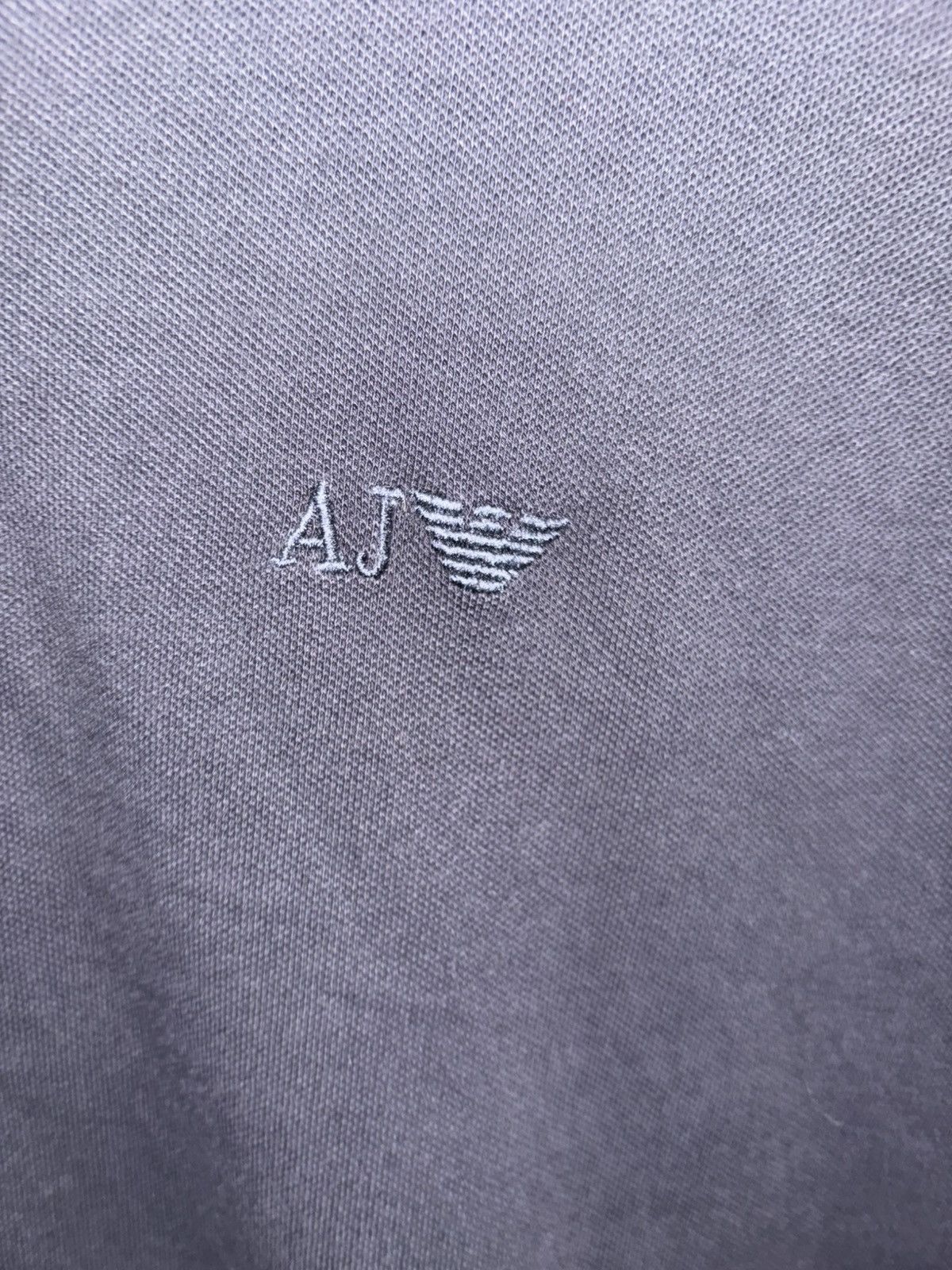 Armani Armani Jeans XL Long Sleeve Slim Fit Polo Shirt Size US XL / EU 56 / 4 - 4 Thumbnail