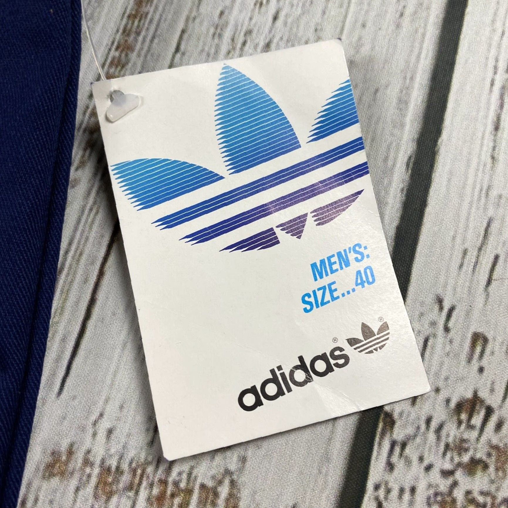 Adidas VINTAGE ADIDAS 80S RETRO DAD BELMONT TWILL TENNIS SHORTS 3" NAVY BLUE SZ 40 NOS Size US 40 / EU 56 - 3 Thumbnail