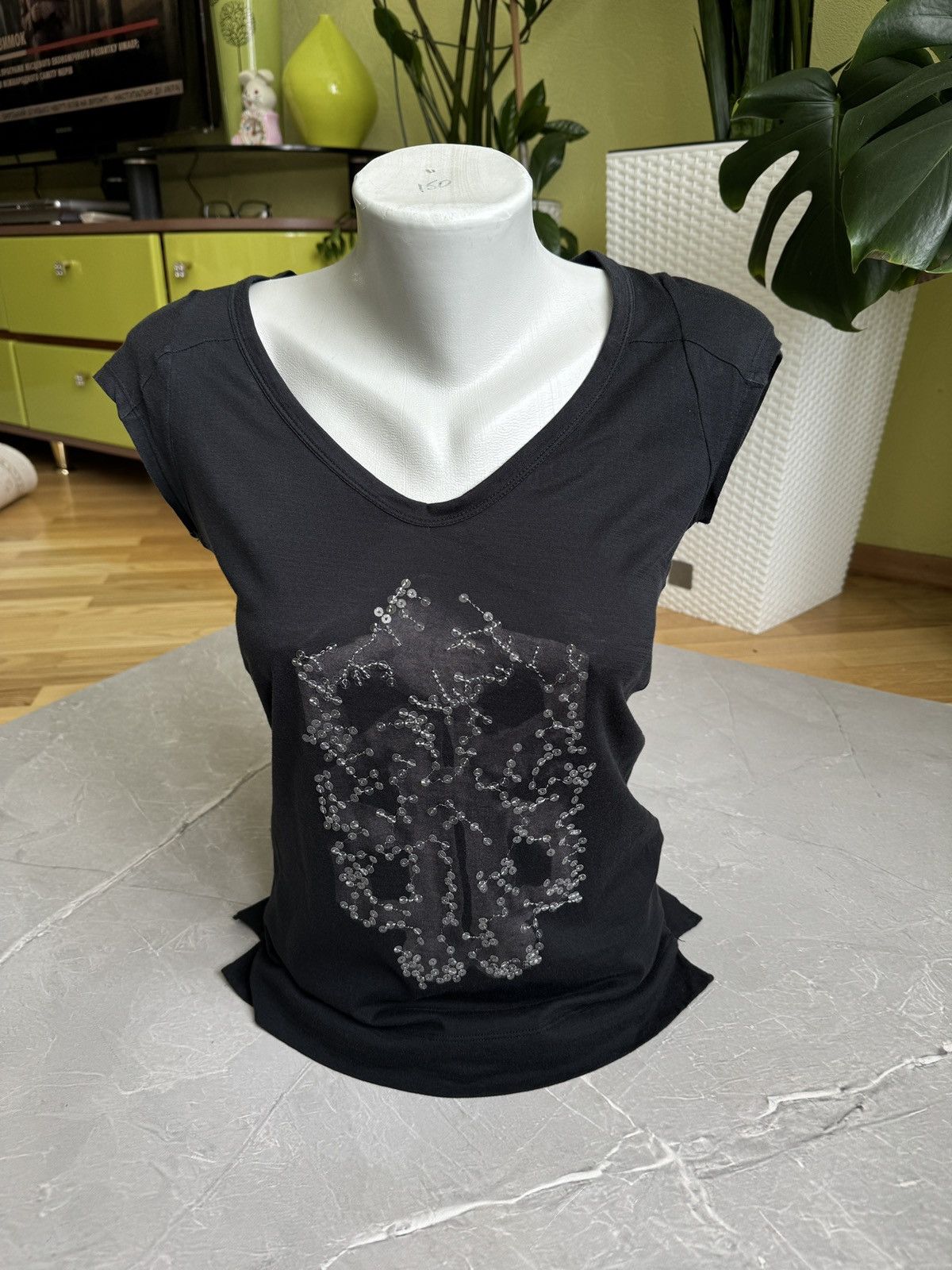 Marithe + Francois Girbaud Vintage Marithe Francois Girbaud T-Shirt Top Avant Garde Y2k Size M / US 6-8 / IT 42-44 - 9 Thumbnail