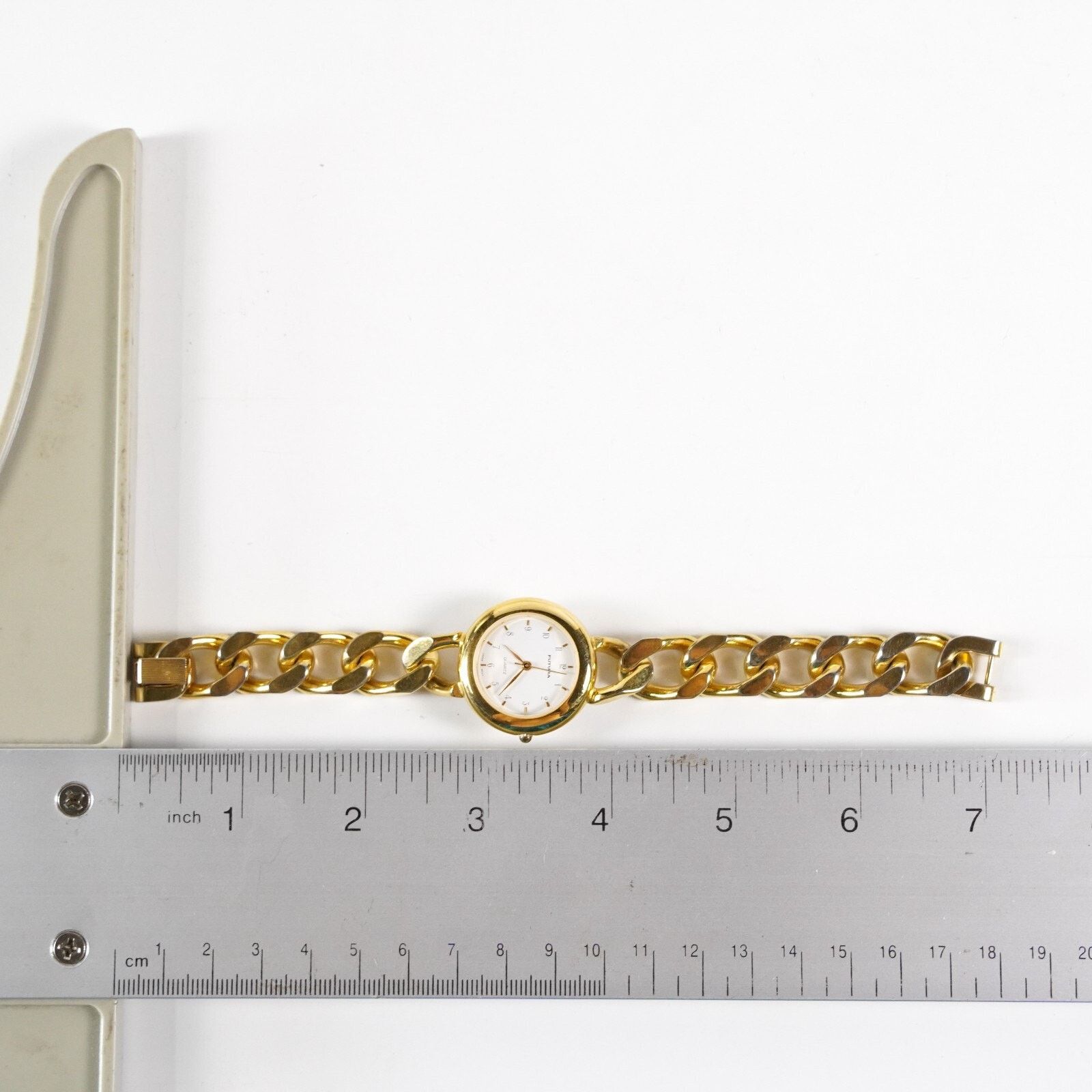 Futura Futura Quartz Watch Gold Stainless Steel Wristwatch Jewelry Size ONE SIZE - 5 Thumbnail