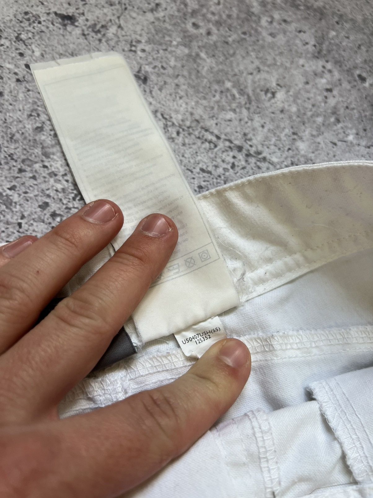 Nike × Vintage Vintage Men's Nike Pants White Swoosh Y2K Size US 32 / EU 48 - 9 Thumbnail