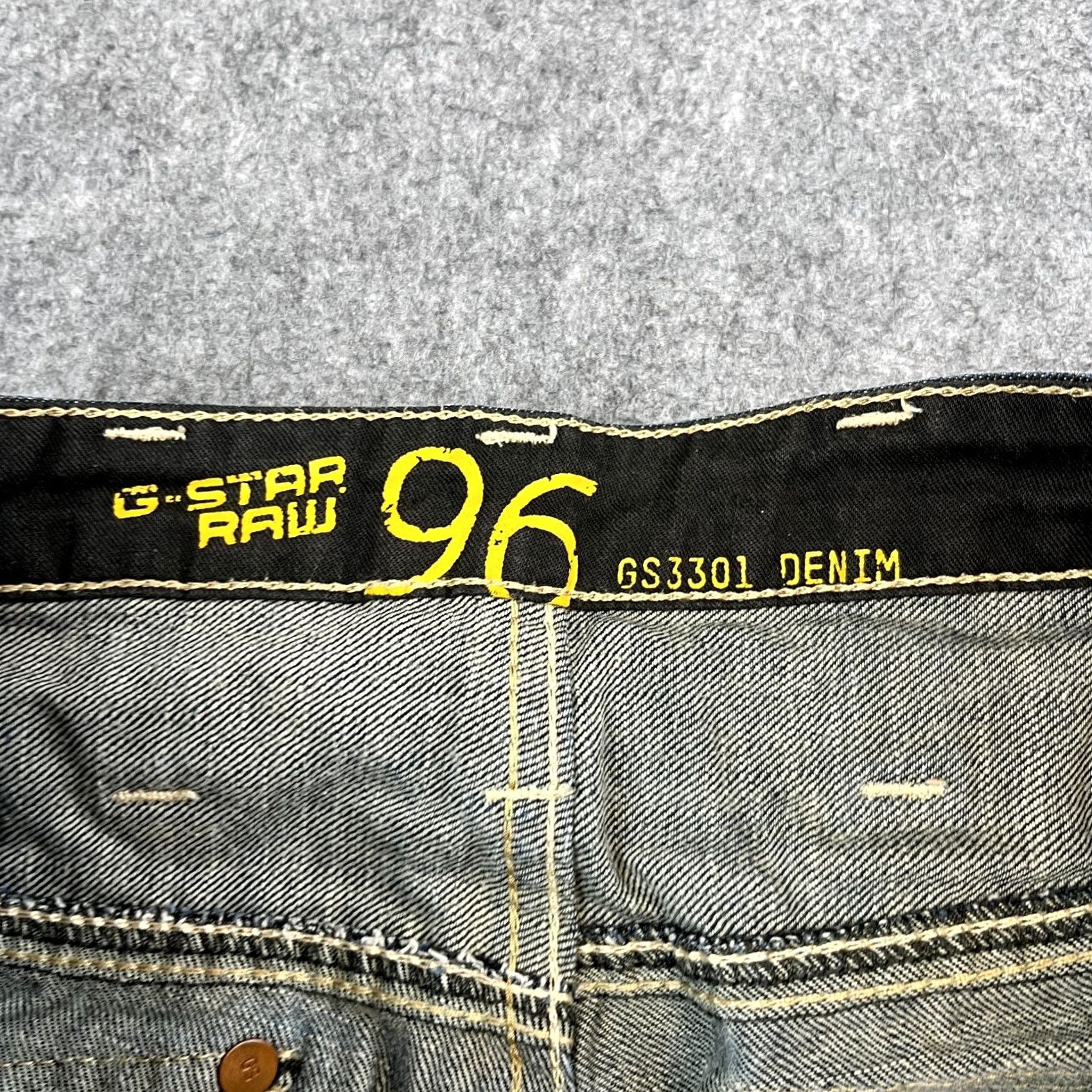 G-Star G-Star Jeans Tapered 31 32 Blue 5-Pocket Denim Regular Mens Vintage: No (adjusted for best fit; but must use original words only) Size US 31 - 7 Thumbnail