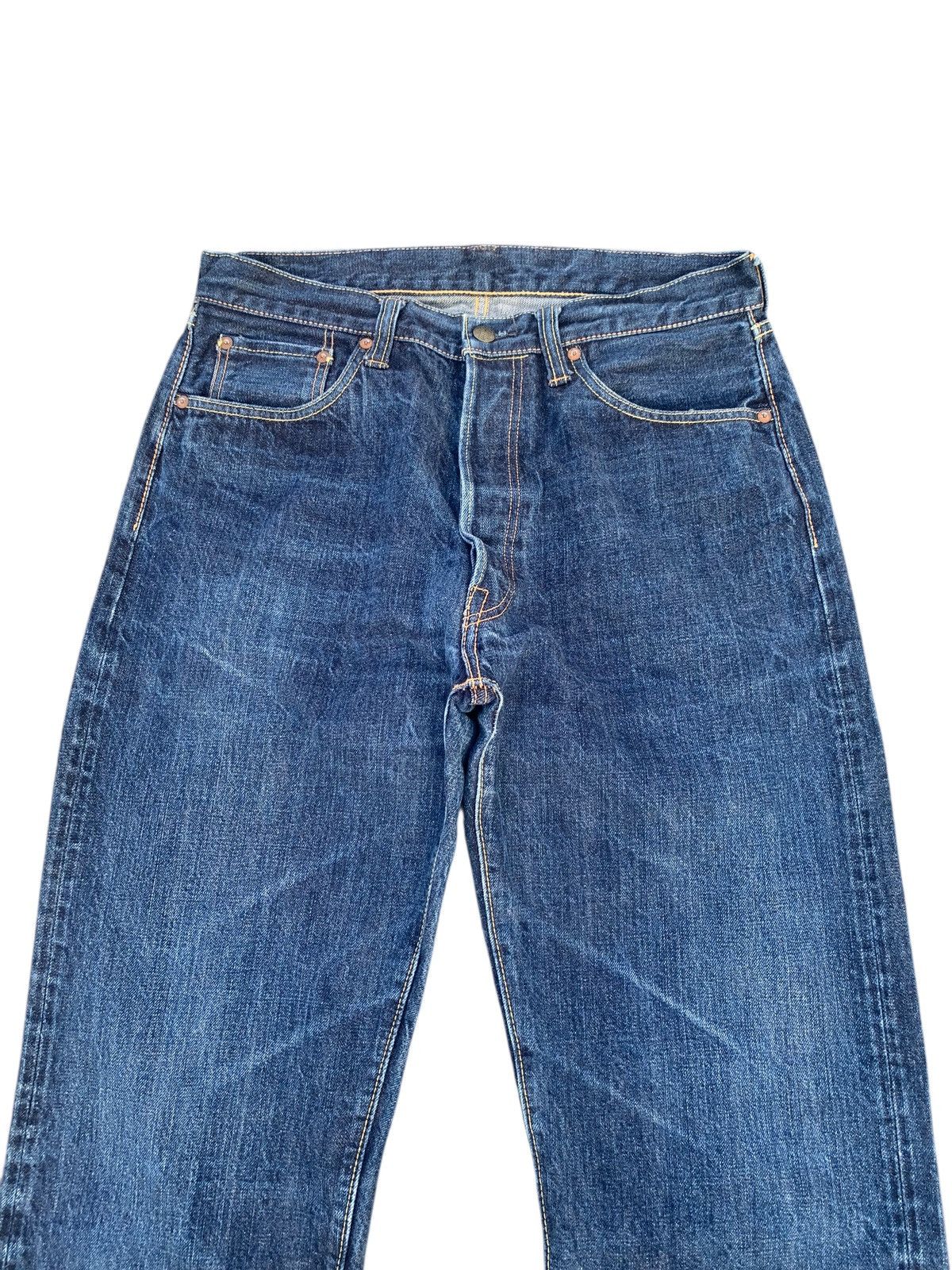 Kapital RARE VINTAGE SUGAR CANE STAR SELVEDGE JAPANESE DENIM Size US 32 / EU 48 - 7 Thumbnail