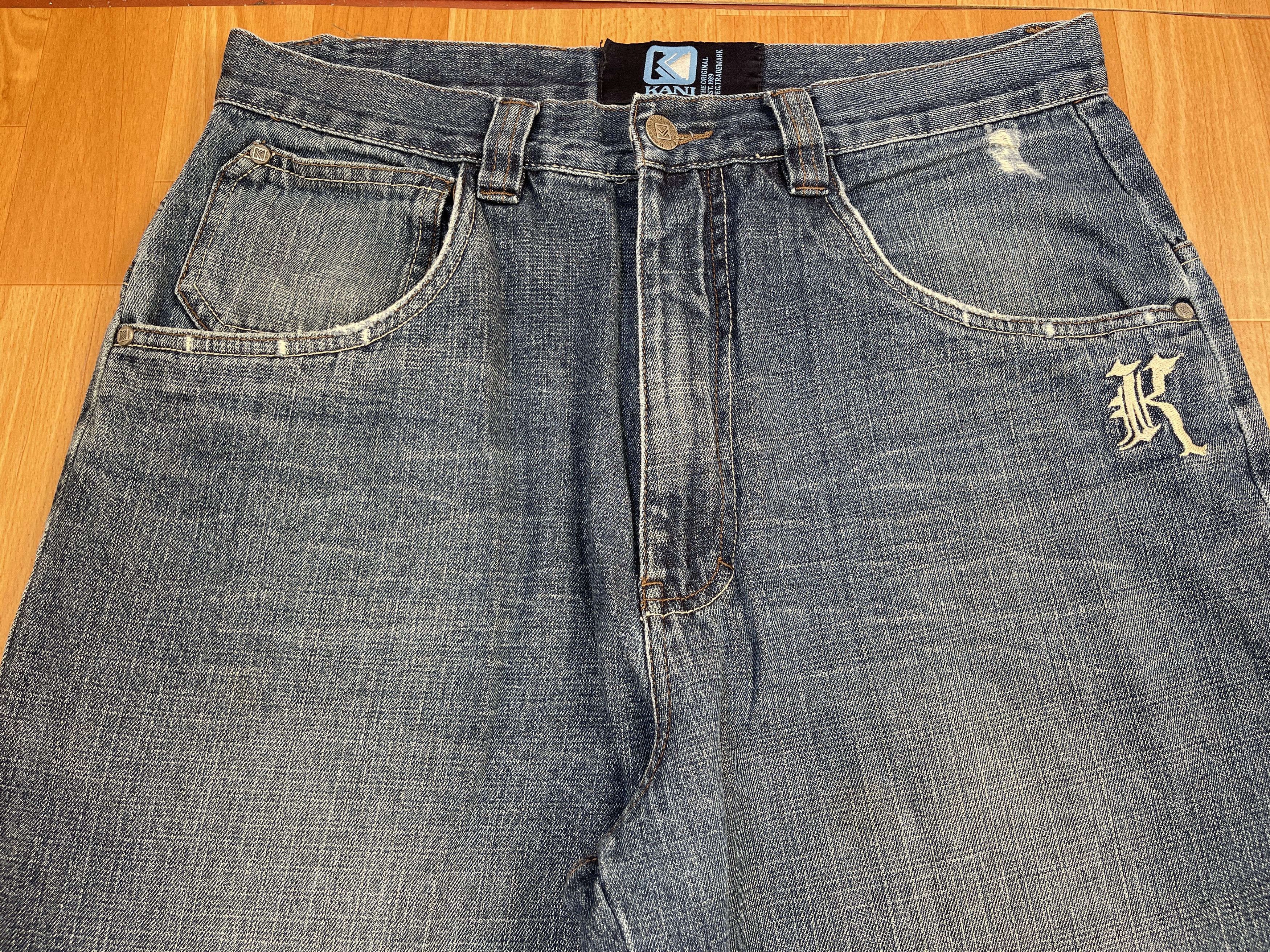 Karl Kani KARL KANI jeans, baggy, vintage Kani jeans, 90s hip hop W 32 Size US 32 / EU 48 - 11 Thumbnail