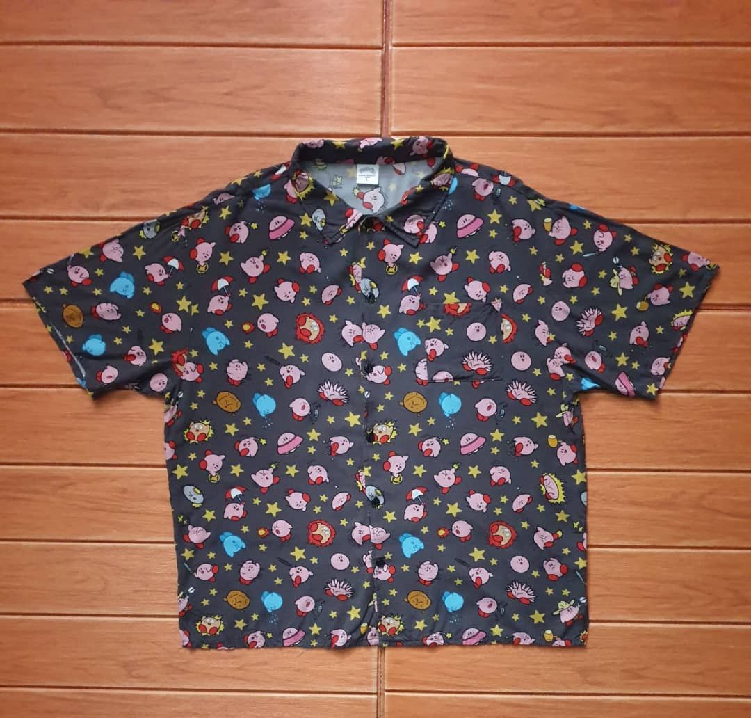Nintendo Nintendo game Characters 100% Rayon Hawaiian Shirt Size US XL / EU 56 / 4 - 1 Thumbnail