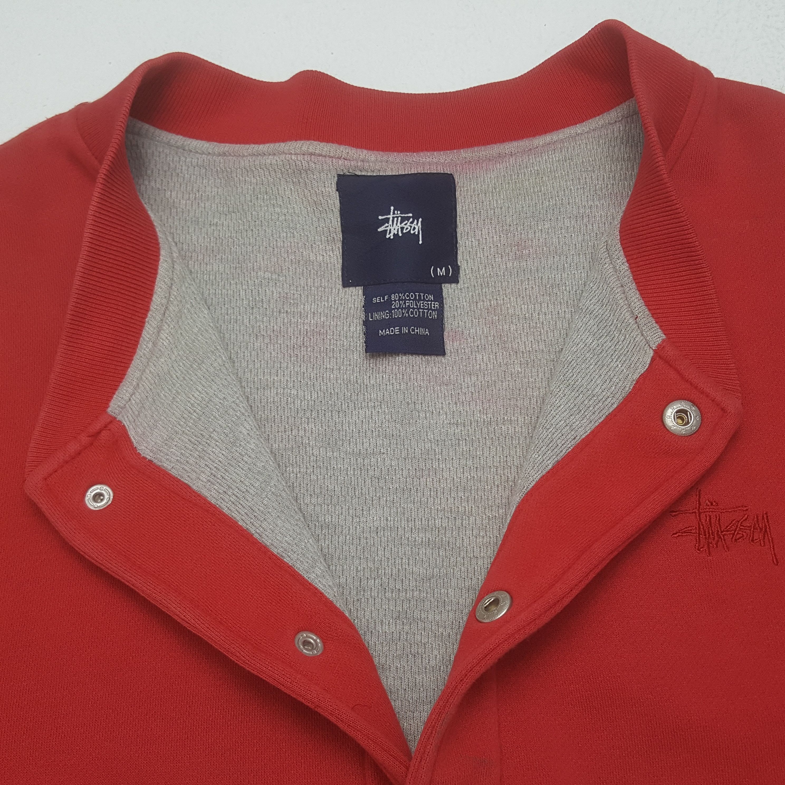 Stussy × Vintage Vintage Stussy Custom Art Varsity Jacket Size US L / EU 52-54 / 3 - 5 Thumbnail