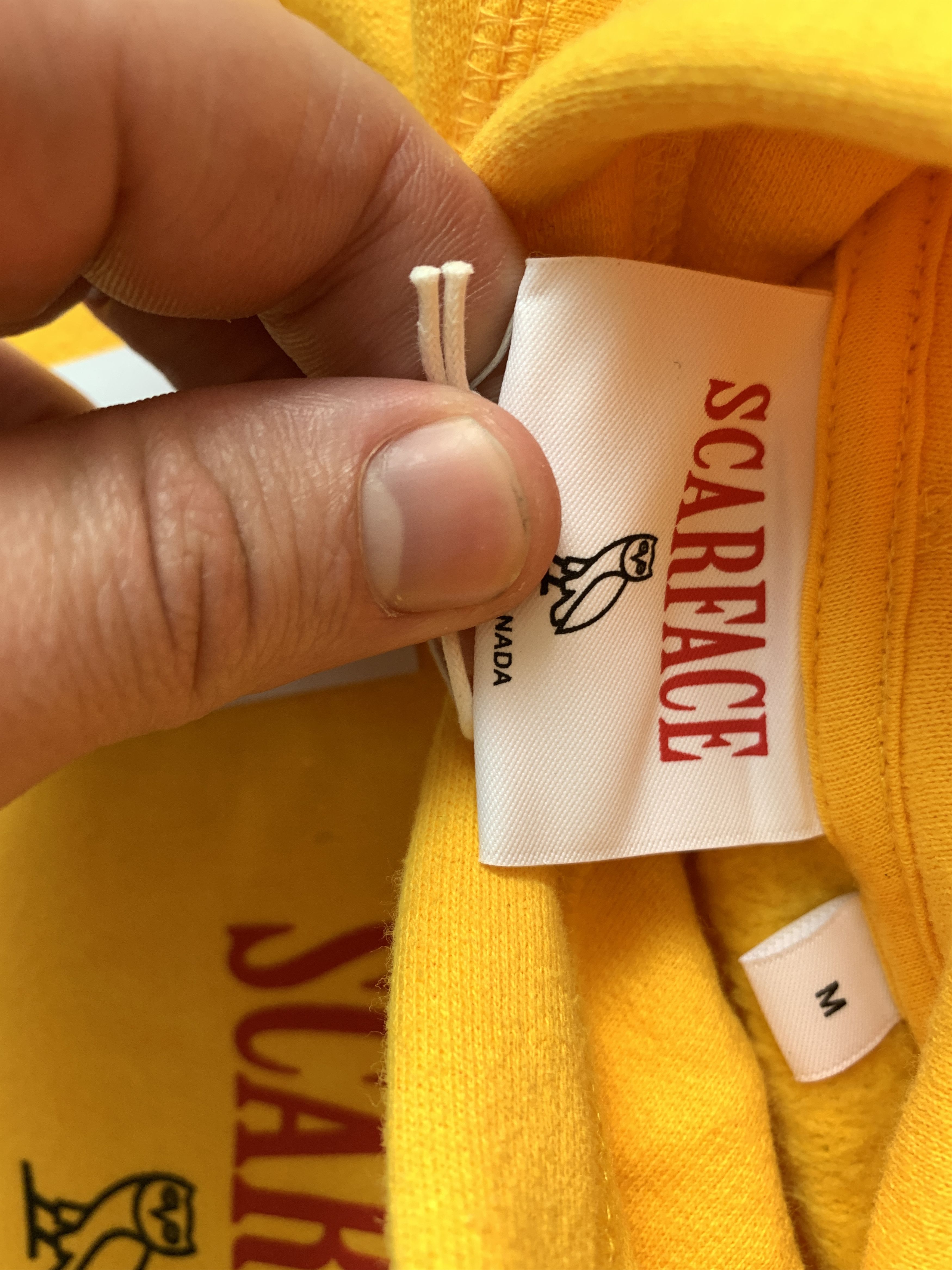 Drake OVO X SCARFACE BLACK HOODIE Size US M / EU 48-50 / 2 - 7 Thumbnail