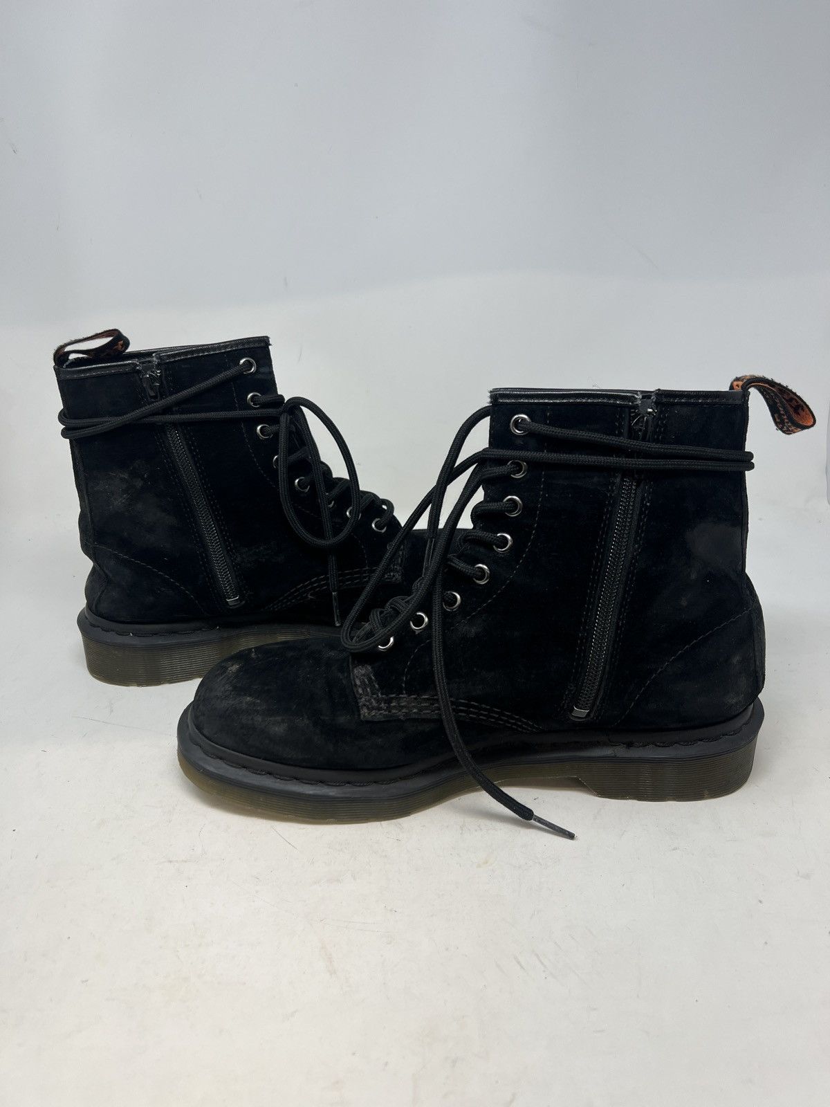 Dr. Martens Dr Doc Martens × BEAMS Suede 1460B 8-hole boots black 9 US Size US 9 / EU 42 - 6 Thumbnail
