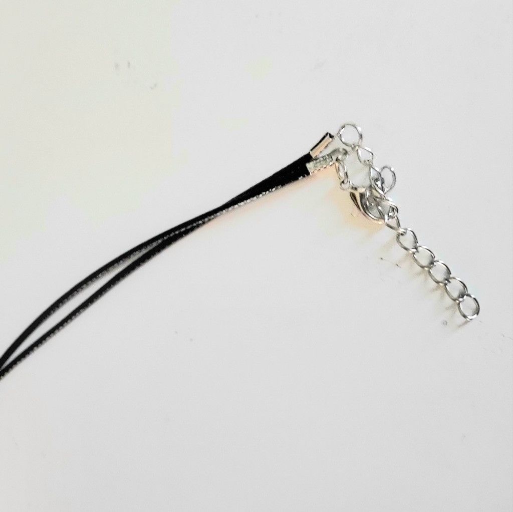 Handmade Silver Wire-Wrapped Selentine Pendant Necklace Hand Crafted Size ONE SIZE - 4 Thumbnail
