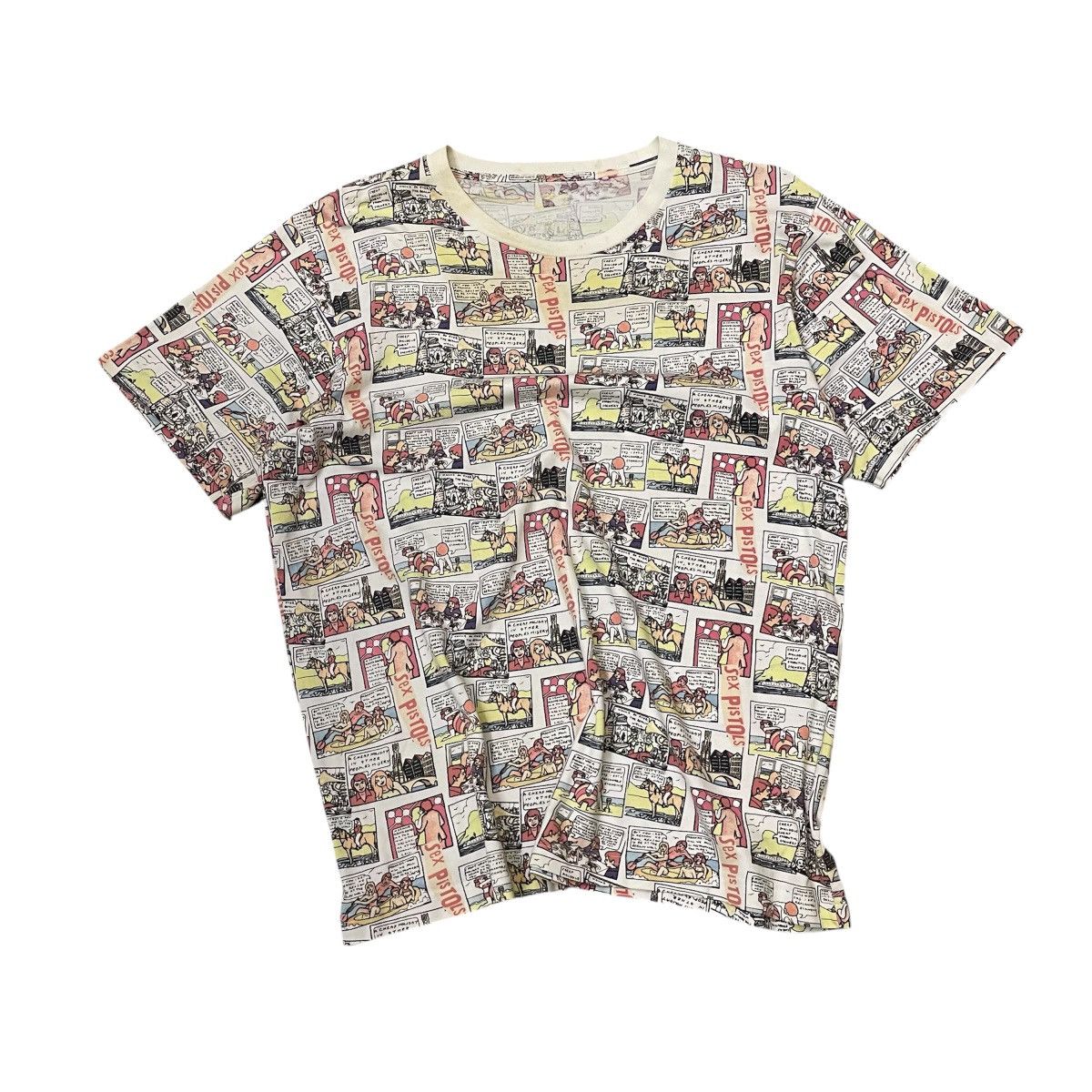 Band Tees × Uniqlo Uniqlo x Sex Pistols Comic Strip Tee 2016 | Collectible Size US L / EU 52-54 / 3 - 1 Thumbnail