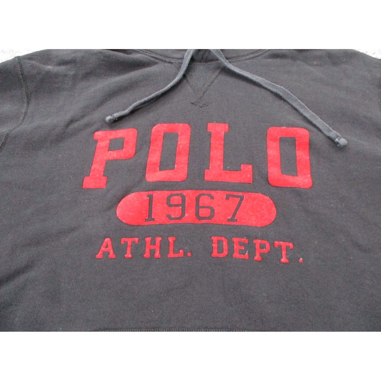 Polo Ralph Lauren Polo Ralph Lauren Hoodie Sweatshirt Mens L Black Logo Pullover Carded Knit Crew Neck Casual Size US L / EU 52-54 / 3 - 6 Thumbnail