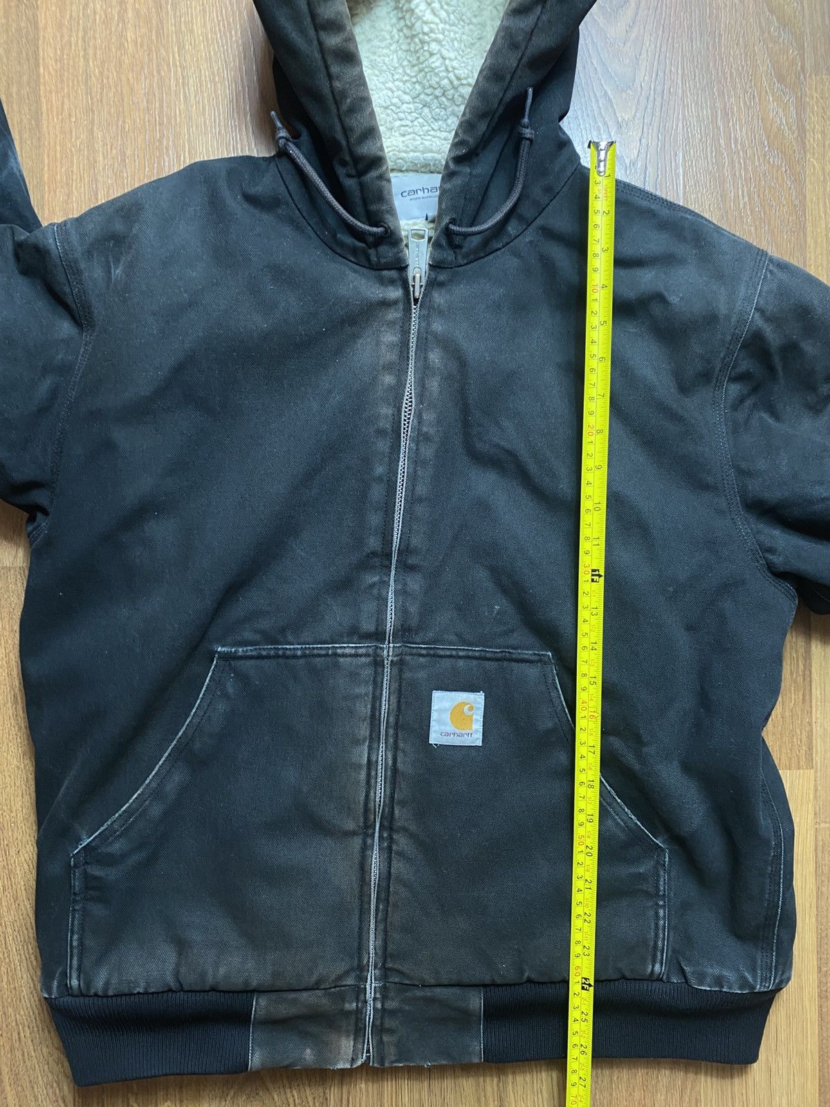 Carhartt Carhartt Jacket Oversized Black Work Jacket Size US L / EU 52-54 / 3 - 8 Thumbnail
