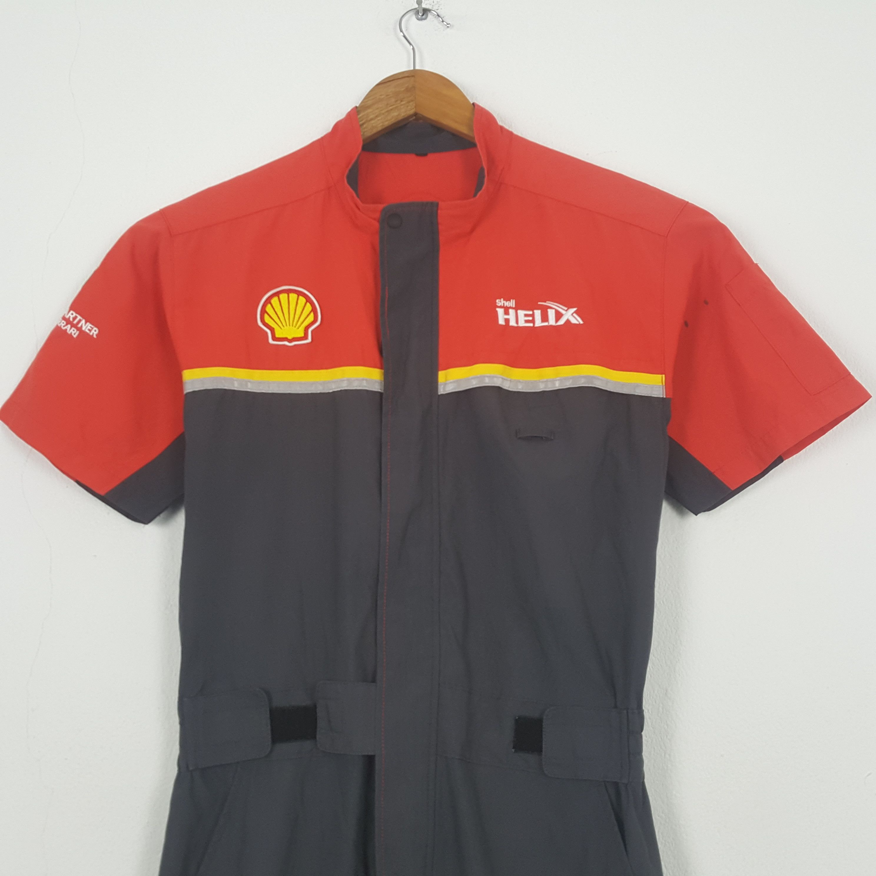 Ferrari Vintage Shell Helix x Ferrari Formula One Coverall C296N16 Size US M / EU 48-50 / 2 - 2 Thumbnail