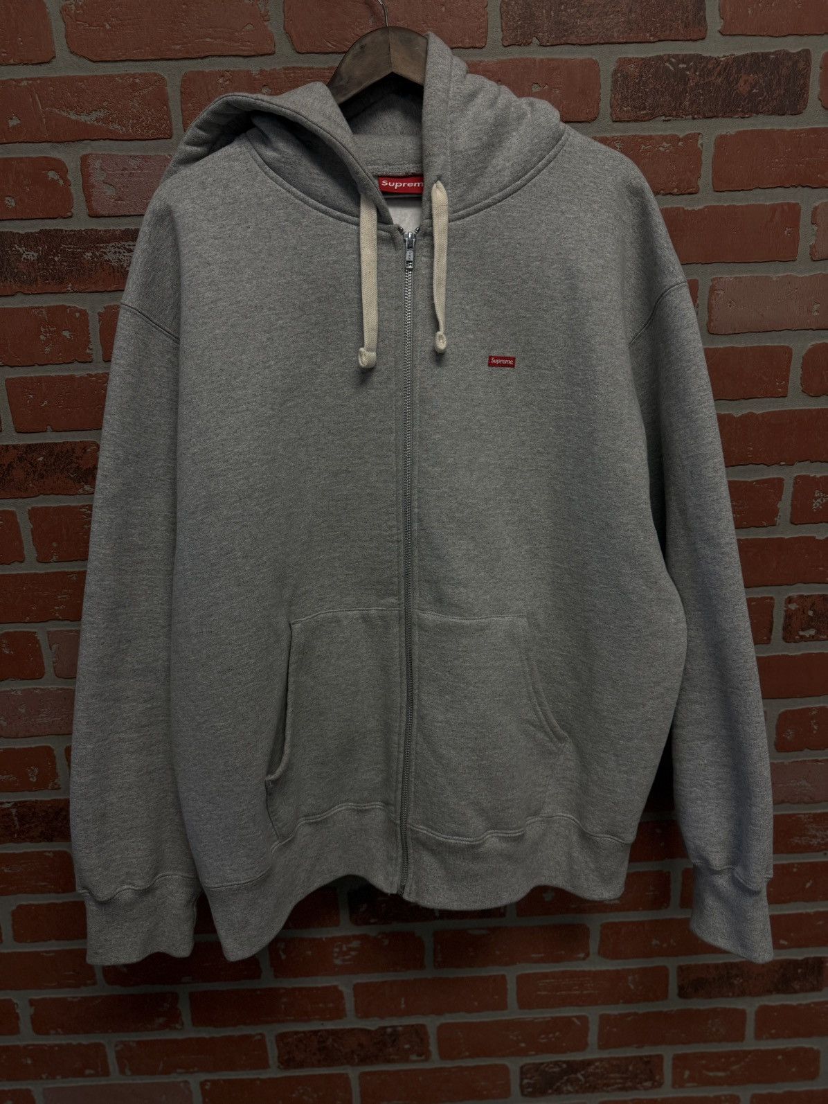 Supreme Supreme overdyed small box zip up hoodie tie dye