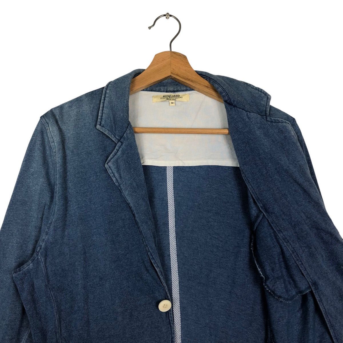 Japanese Brand 🔥Denim Light Cardigan Jacket M2Squared Ready Made Size US M / EU 48-50 / 2 - 9 Thumbnail