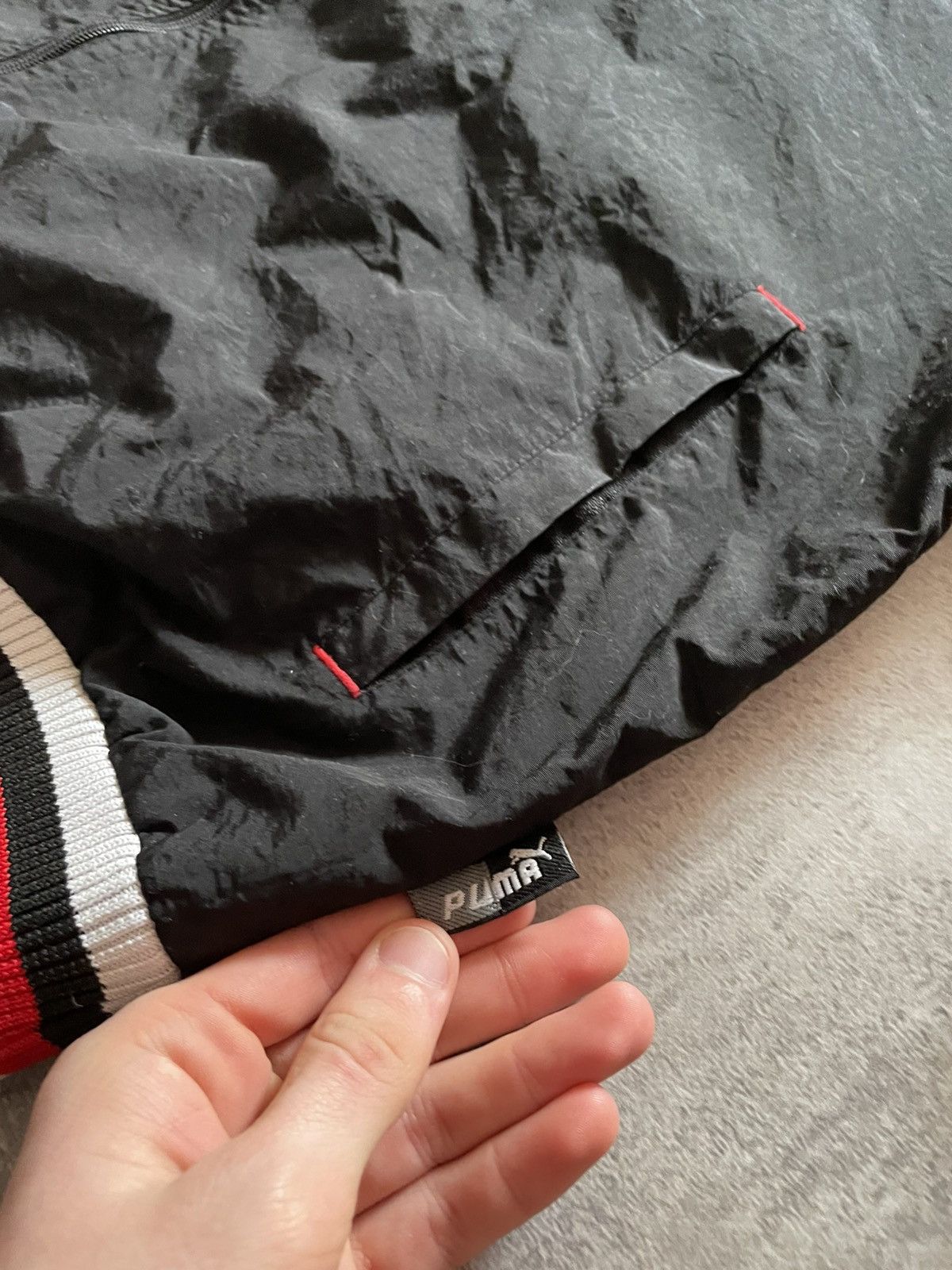 Puma Vintage Puma Nylon Bomber Jacket Size US XL / EU 56 / 4 - 6 Thumbnail