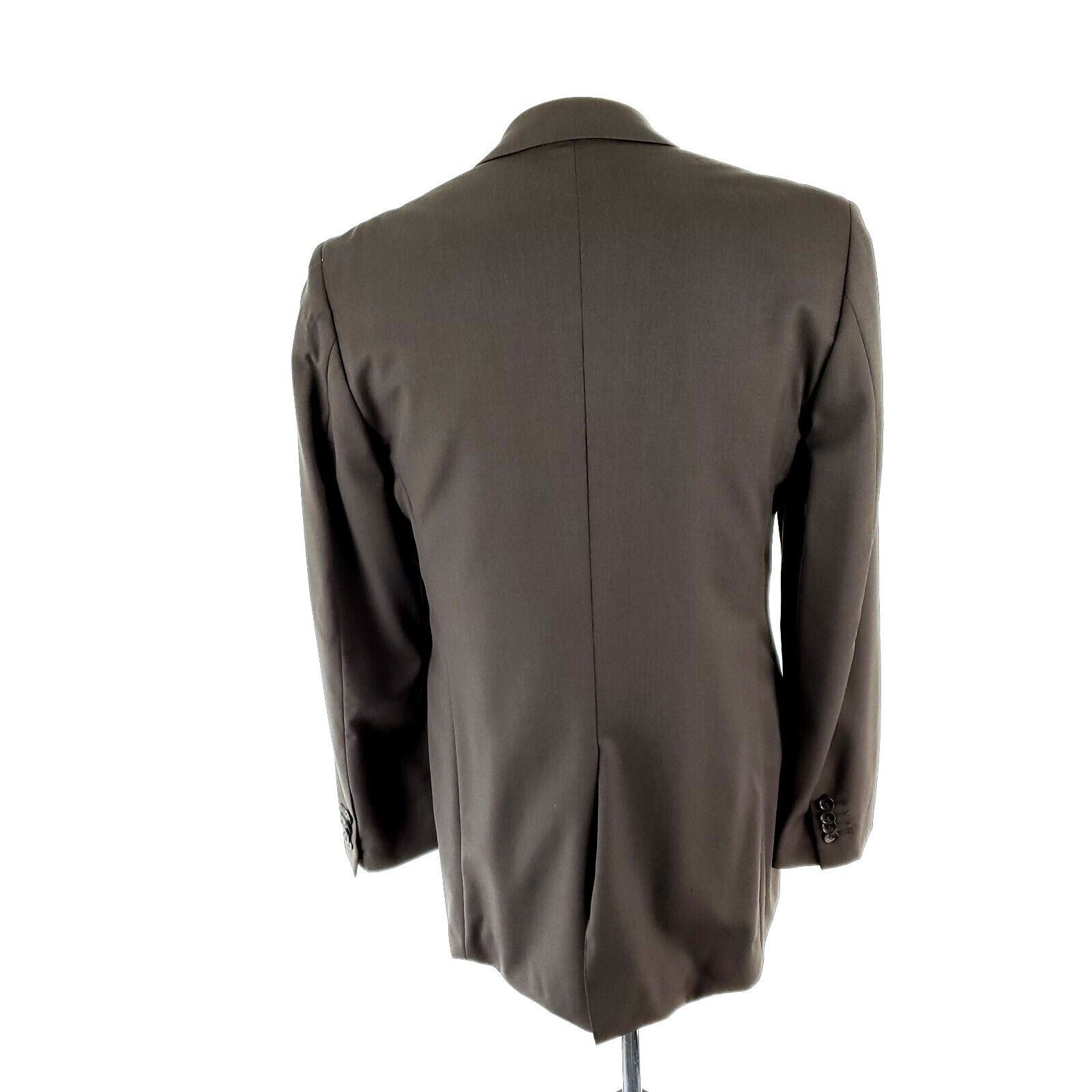 Banana Republic Banana Republic Wool 3 Button Blazer 38R Beige Green Size 38R - 6 Thumbnail