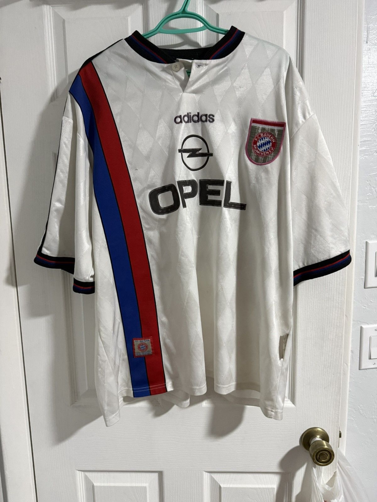 Adidas Adidas Bayern Munich matthaus jersey 1997 Size US XXL / EU 58 / 5 - 2 Thumbnail