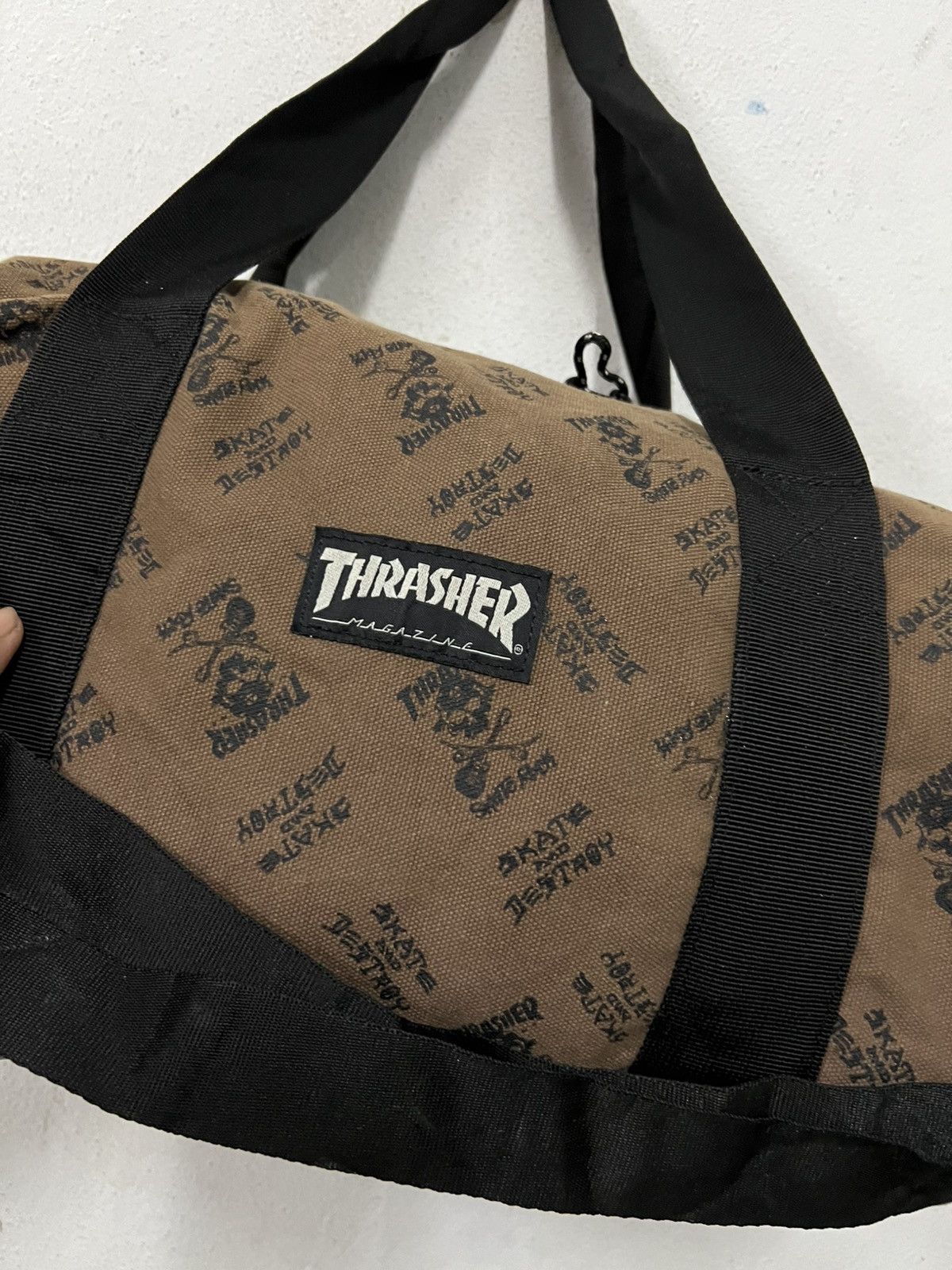 Sex Skateboards × Thrasher Rare Thrasher Full Print Duffle Bag Size ONE SIZE - 3 Thumbnail