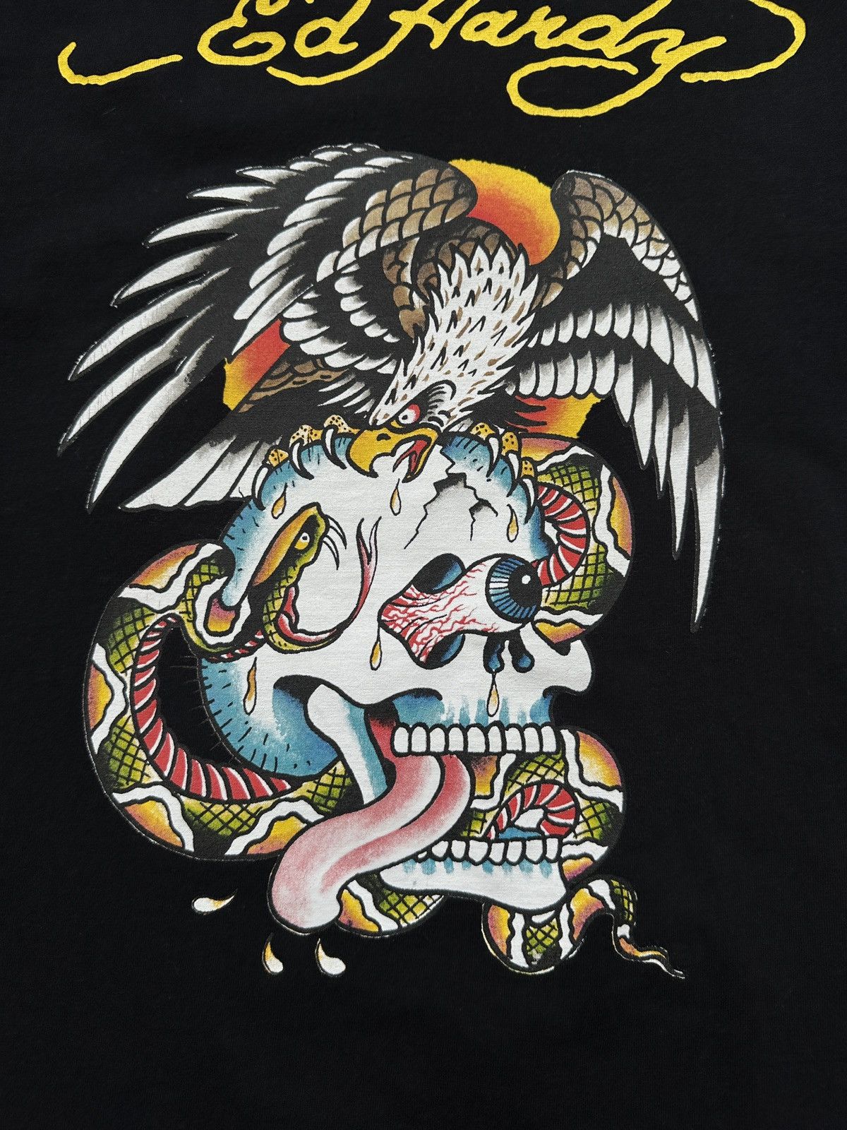 Ed Hardy Ed Hardy T-Shirt Skull Eagle Snake Men’s Cotton Size M Size US M / EU 48-50 / 2 - 6 Thumbnail