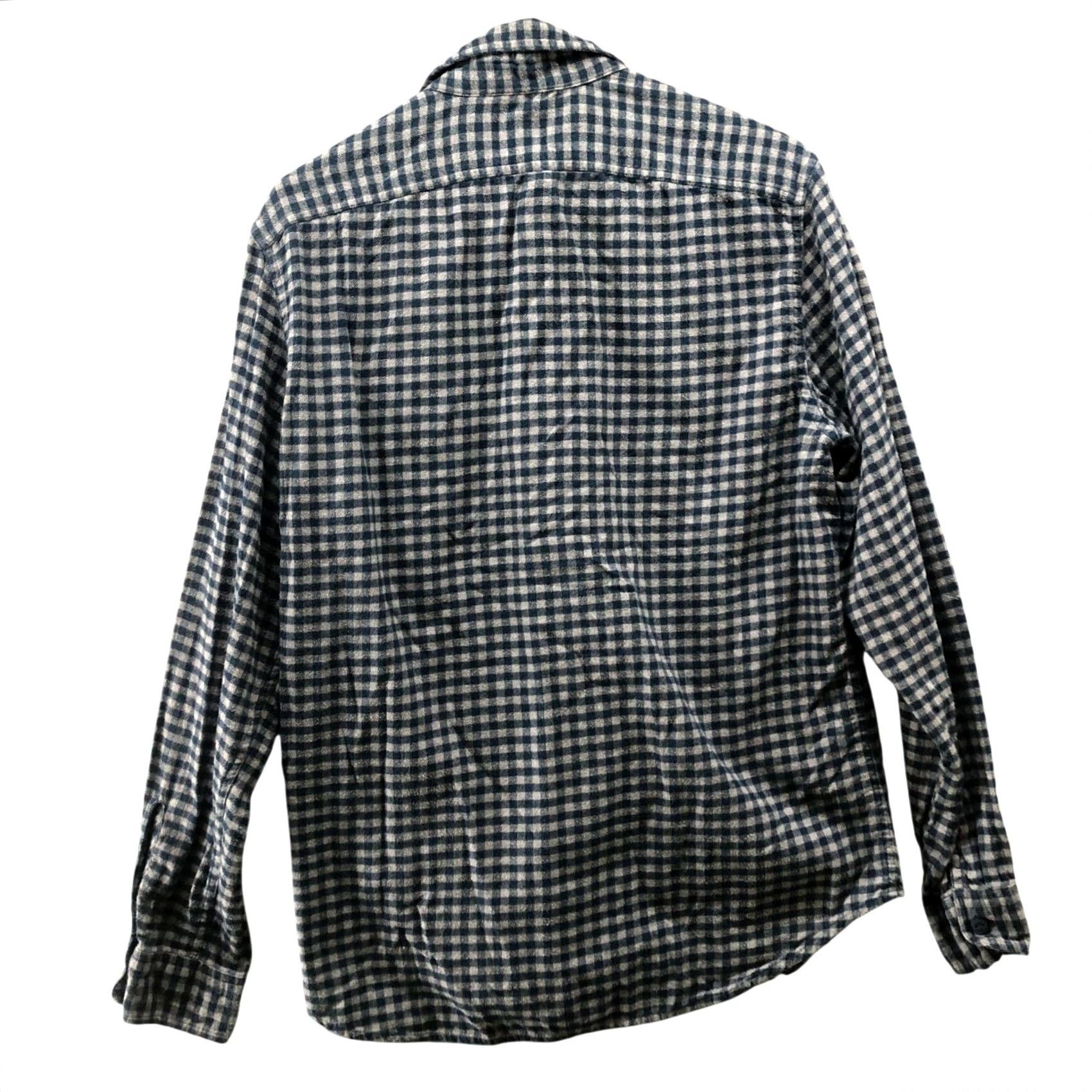 J.Crew J. Crew Flannel Shirt Mens M Blue Gray Check Plaid Cotton Long Sleeve Shirt Mens M Blue Gray Check Plaid Cotton Long Sleeve Size US M / EU 48-50 / 2 - 2 Thumbnail