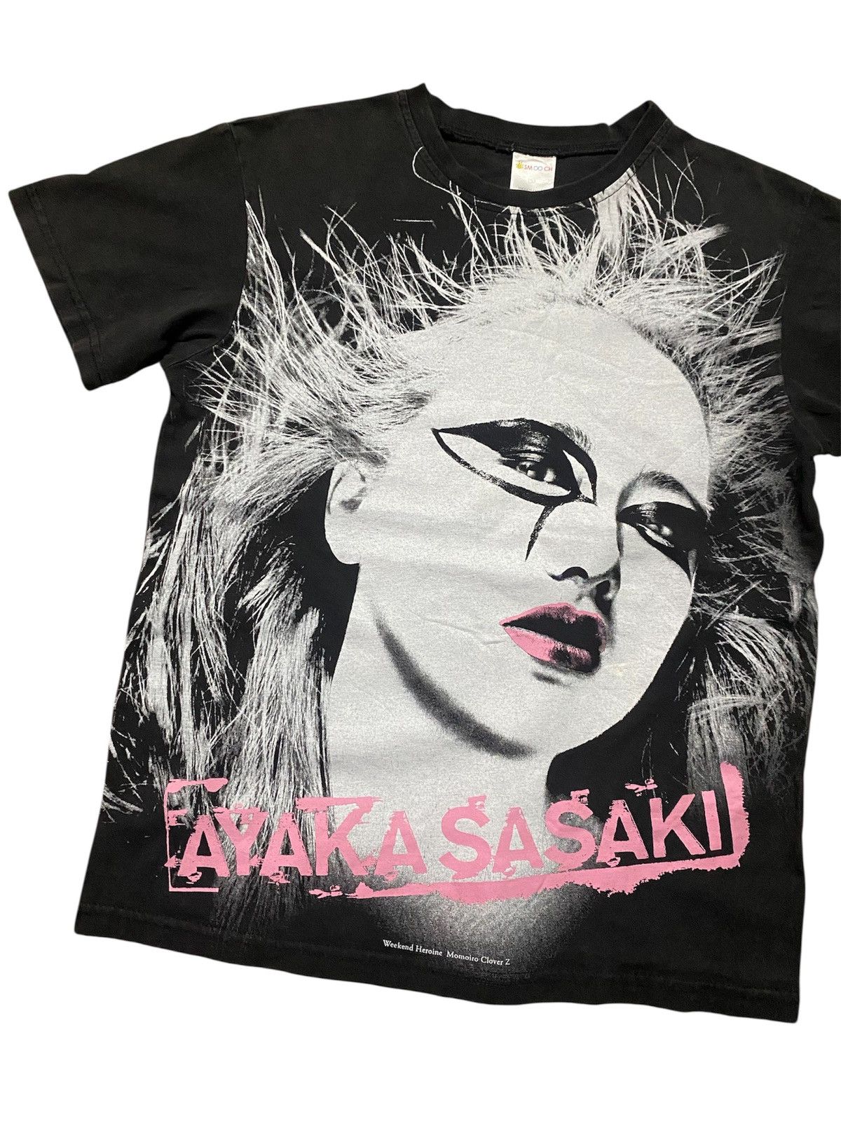 Band Tees Ayaka Sasaki J-Pop Idol Overprint Tee Size S / US 4 / IT 40 - 2 Thumbnail