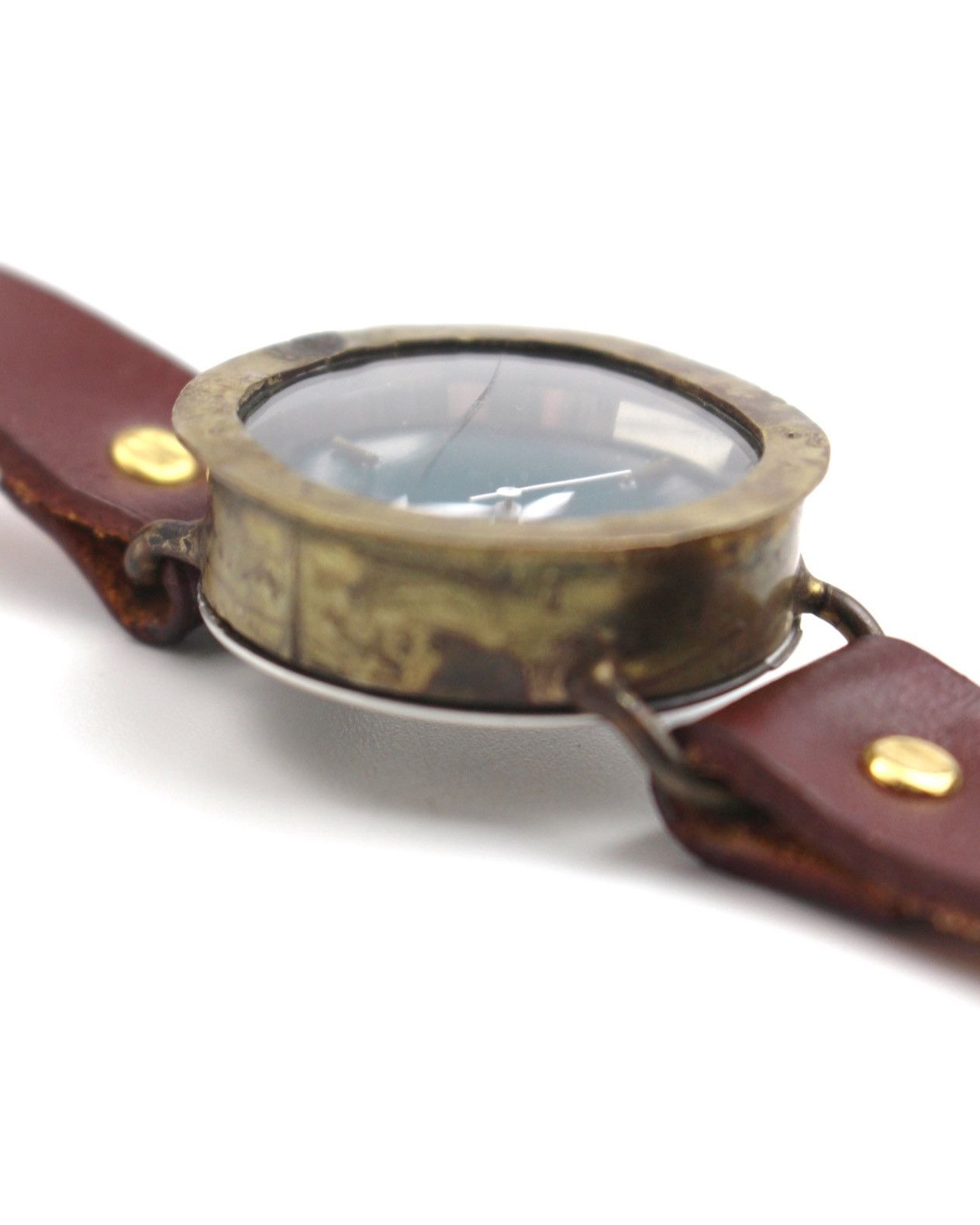 If Six Was Nine 2000S JINES JAPAN HANDCRAFTED 2/25 MILLENNIUM BRASS WATCH Size ONE SIZE - 5 Thumbnail
