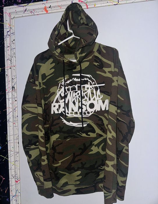 Gnarcotic store camo hoodie