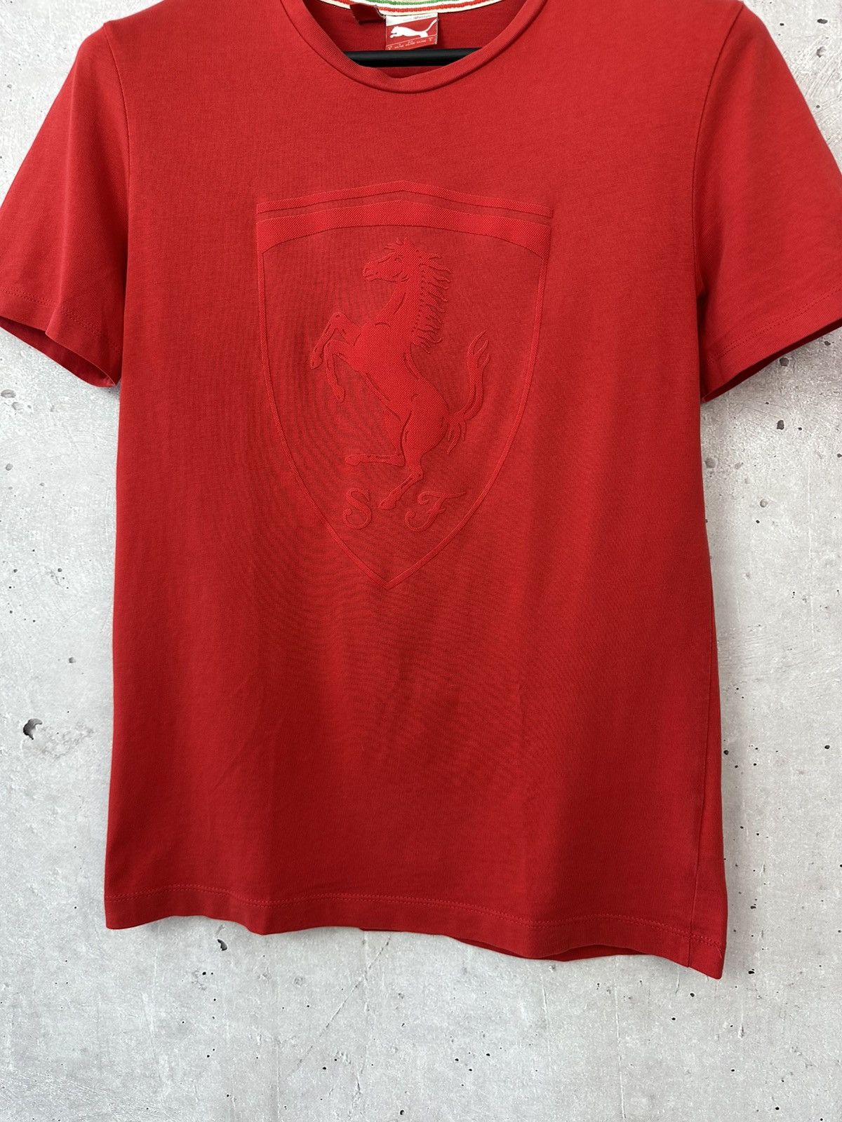 Ferrari × Puma Puma Ferrari Red Short Sleeve Cotton T-shirt Size US S / EU 44-46 / 1 - 3 Thumbnail