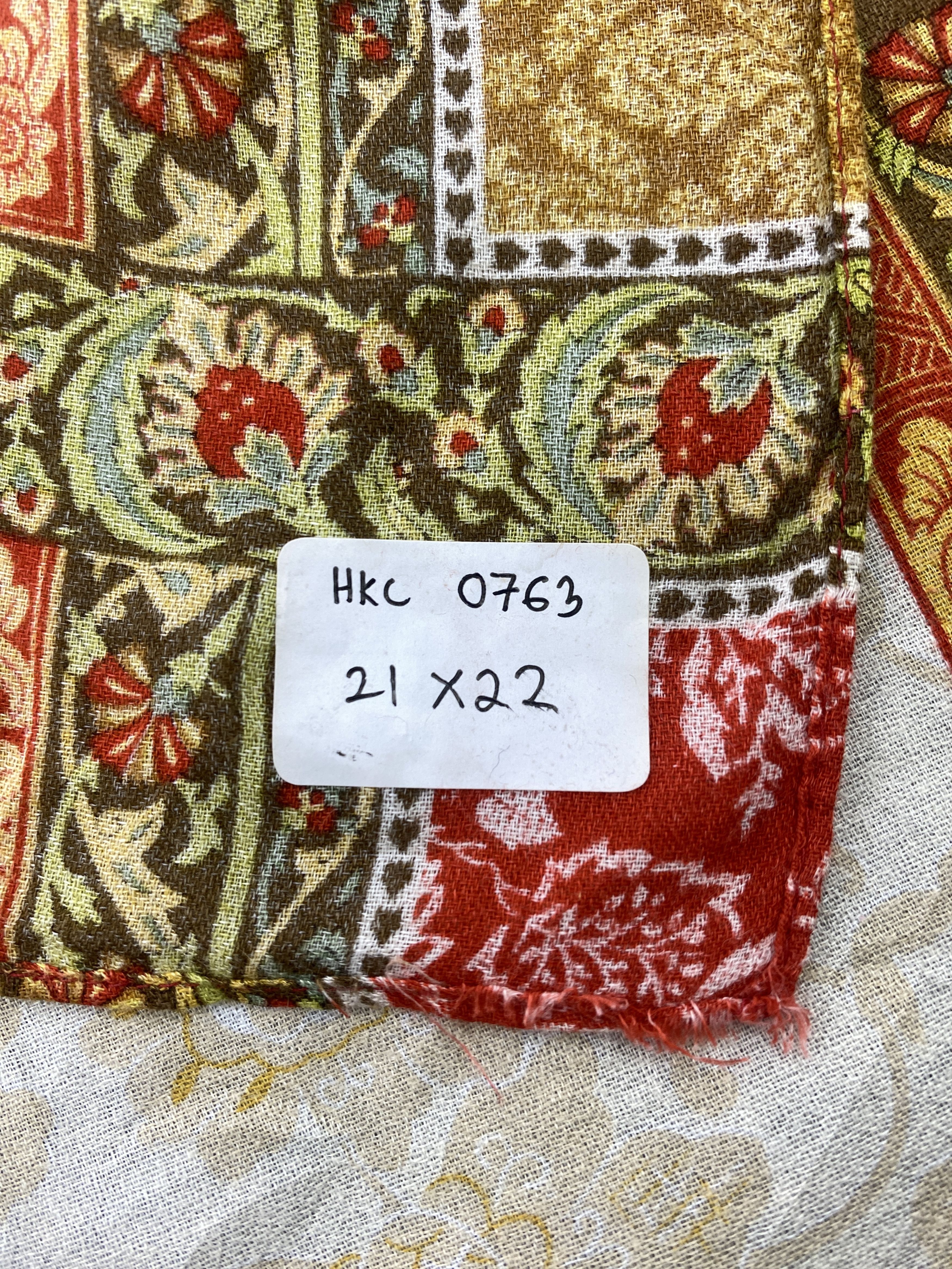 Kenzo Vintage Kenzo Handkerchief / Neckerchief / Bandana HKC0763 Size ONE SIZE - 6 Thumbnail